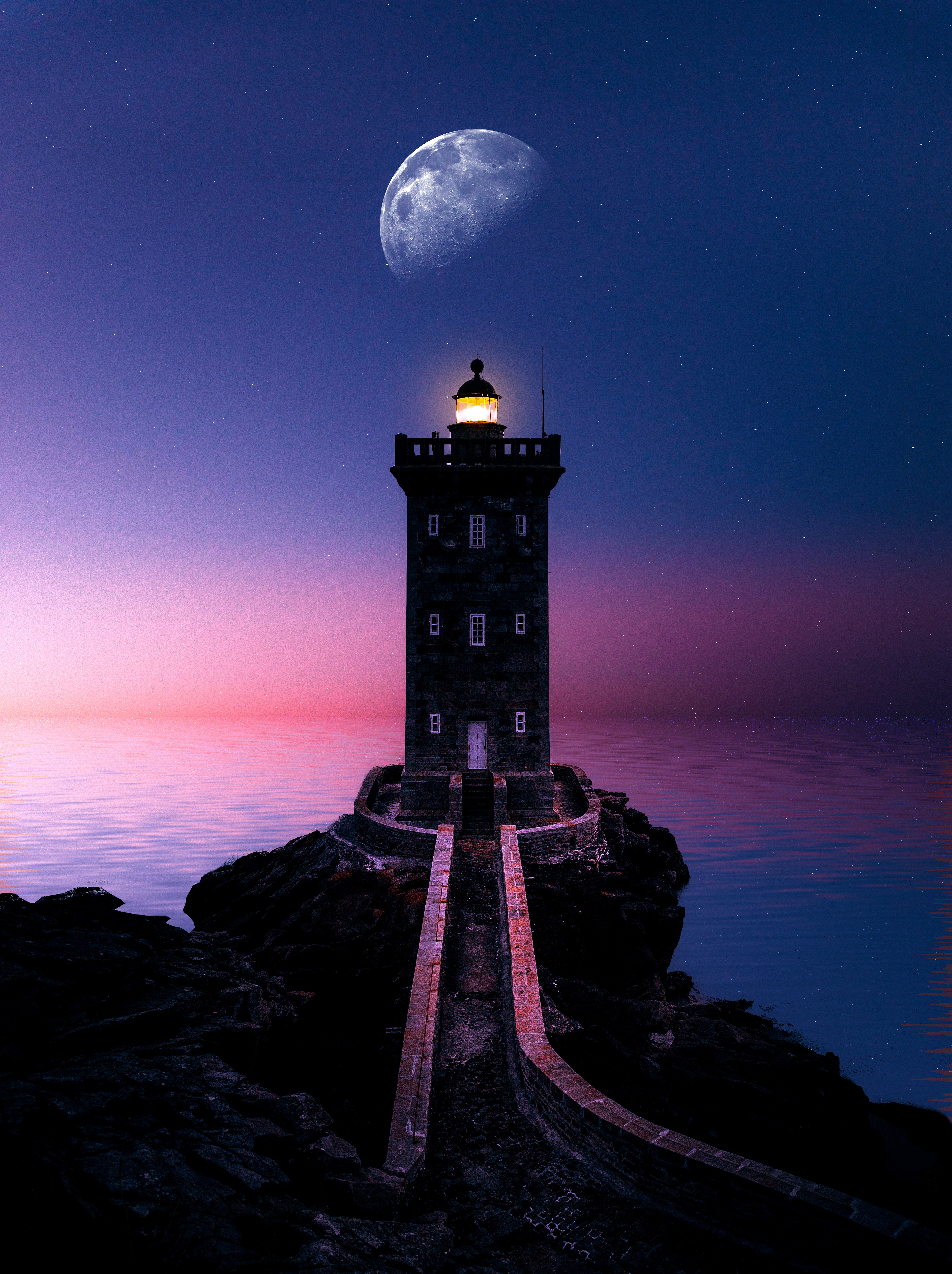 Lighthouse Reflection Wallpapers