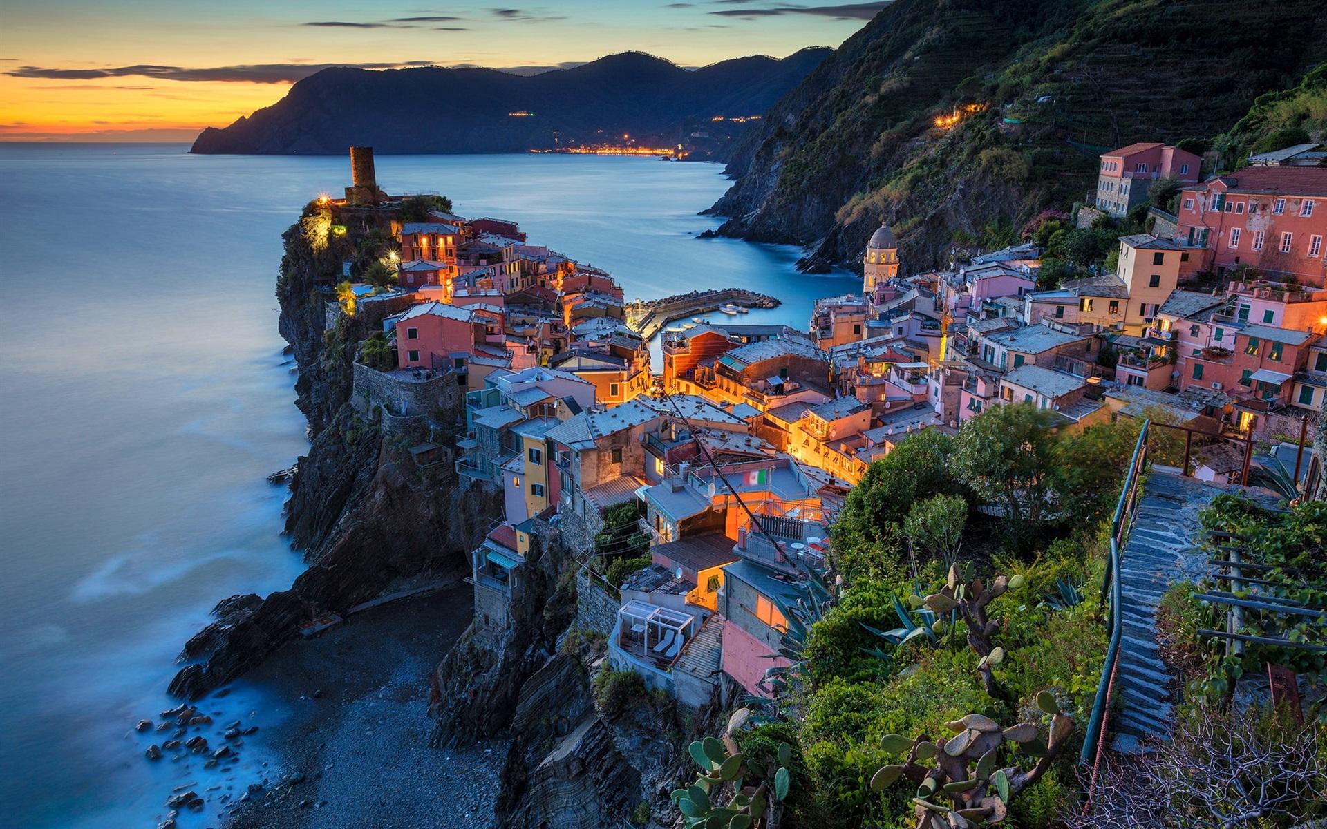 Liguria Vernazza Italy Wallpapers