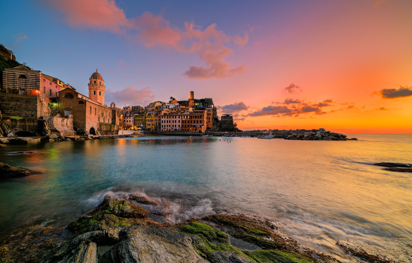 Liguria Vernazza Italy Wallpapers