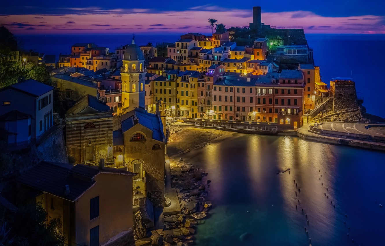 Liguria Vernazza Italy Wallpapers