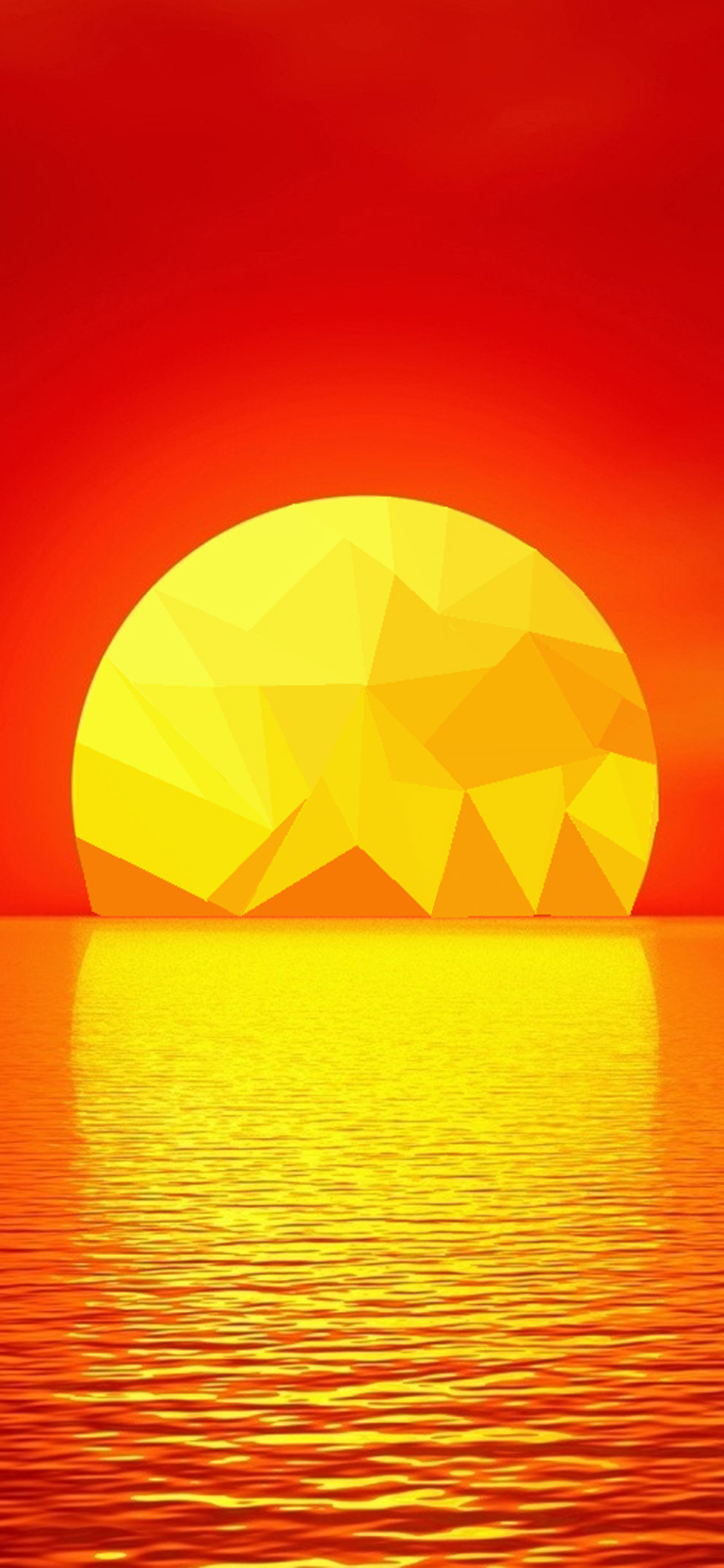 Low Poly Sunset Wallpapers