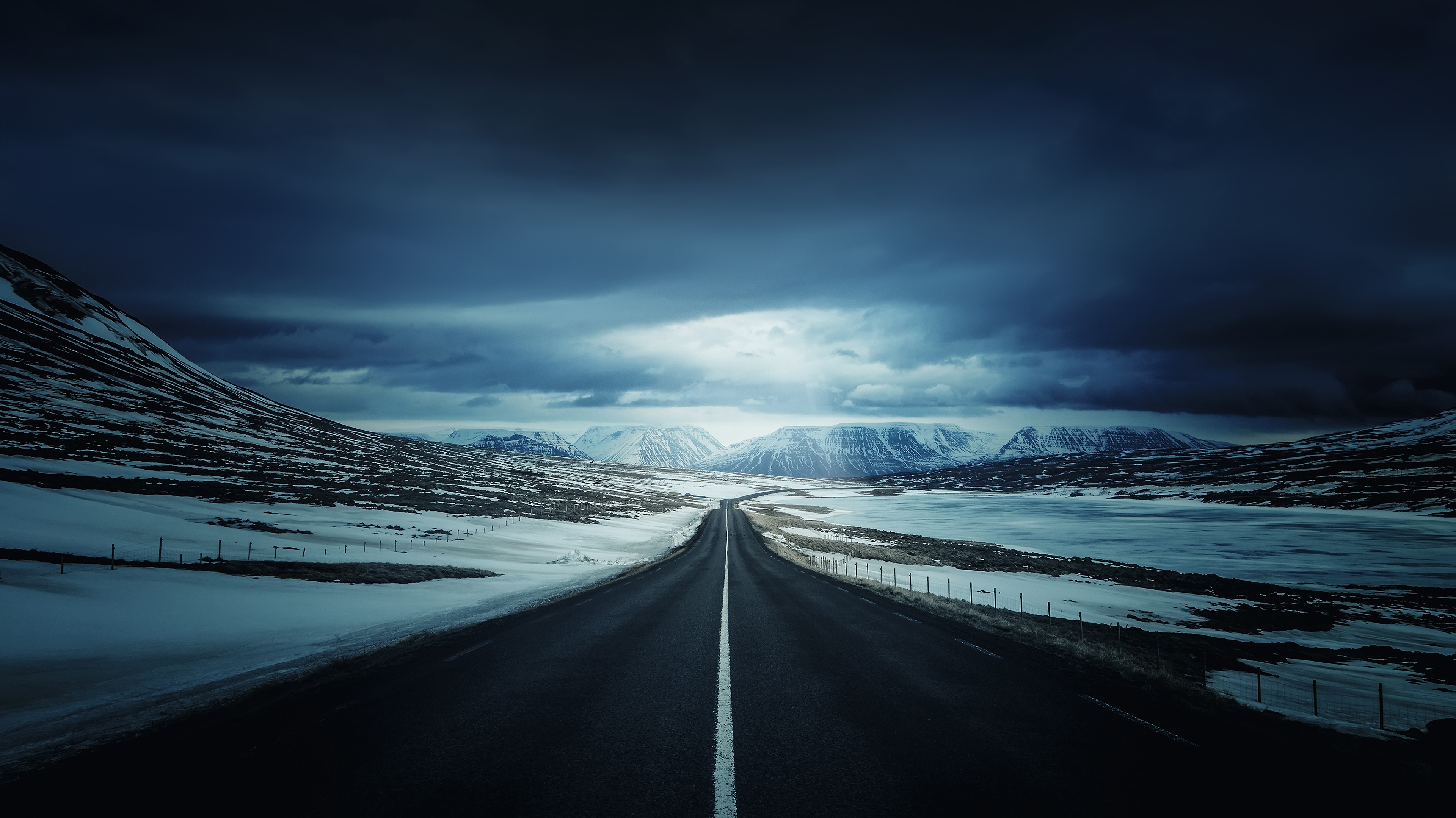 Man Made Road Wallpapers