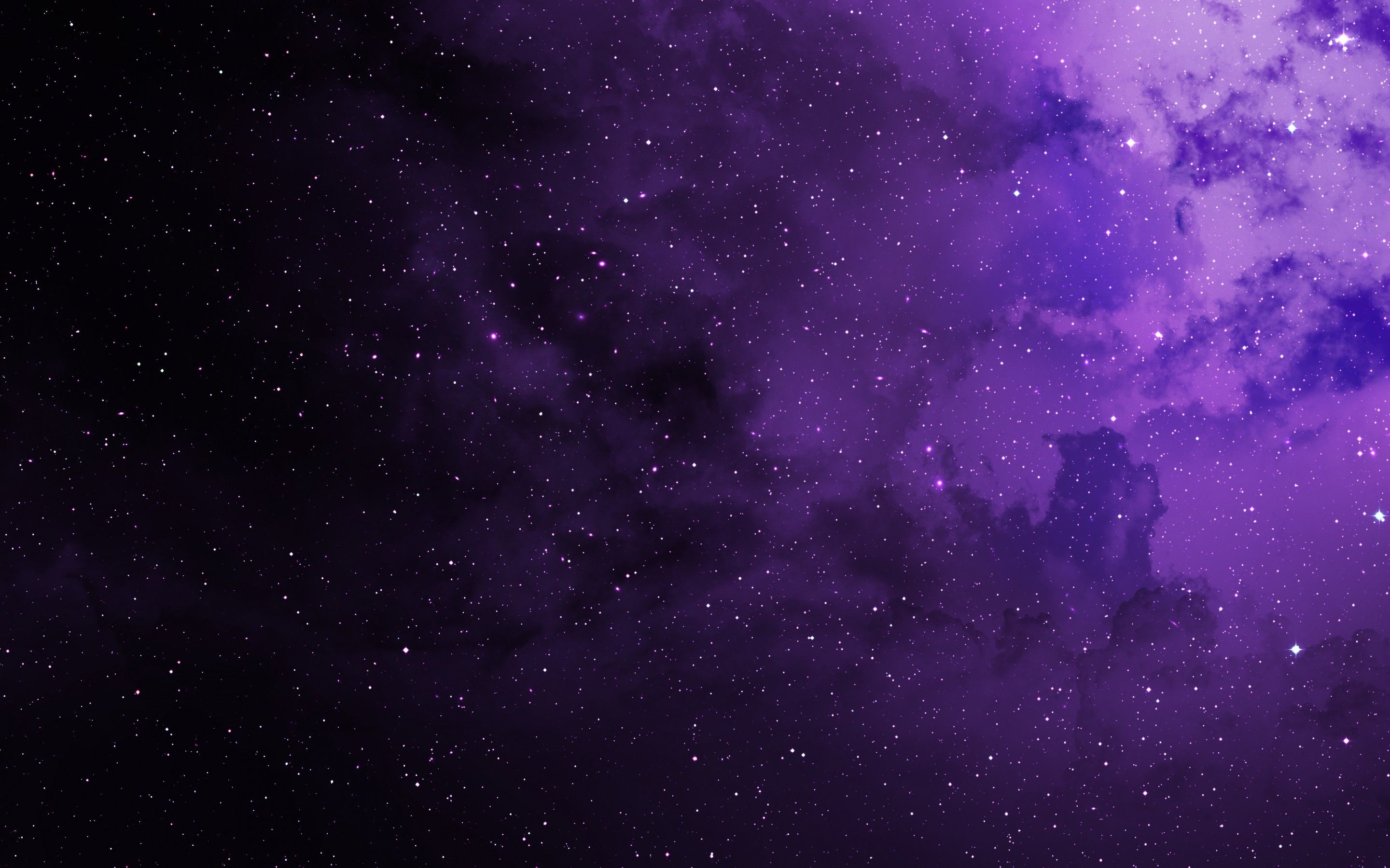 Milky Way Galaxy Purple Night Sky Wallpapers