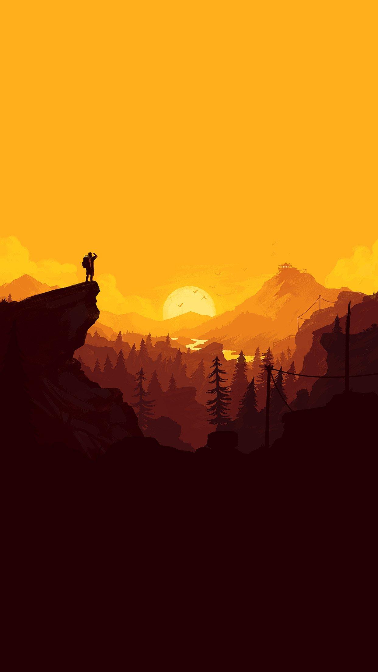 Minimalist 8K Hd Sunset Wallpapers