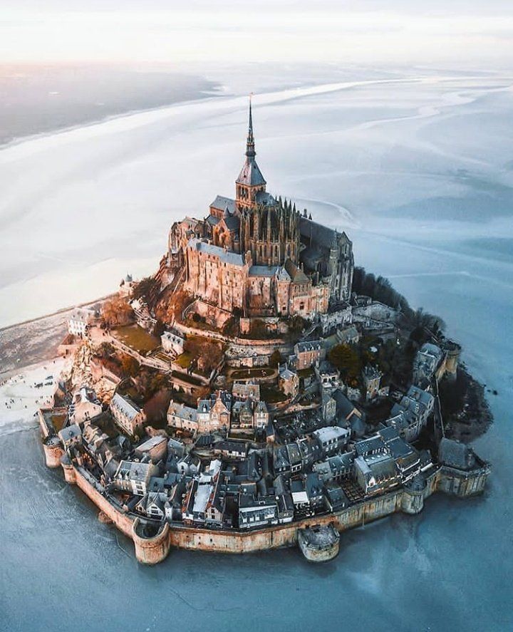 Mont Saint-Michel Landscape Wallpapers