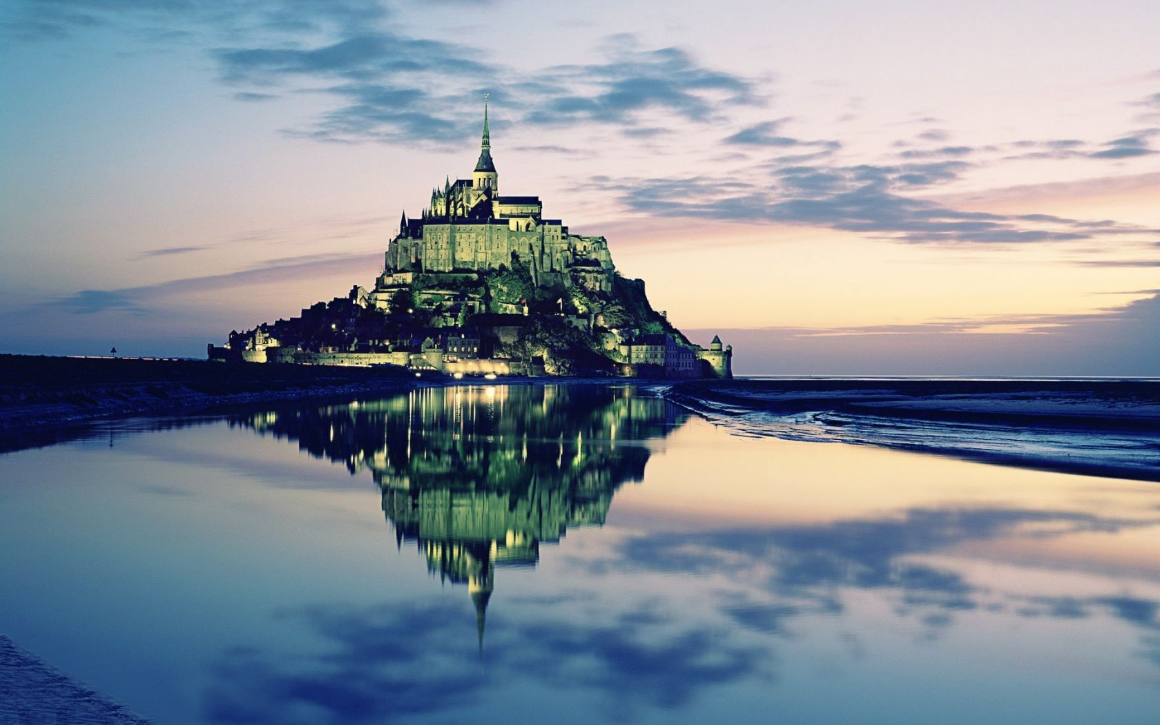 Mont Saint-Michel Landscape Wallpapers