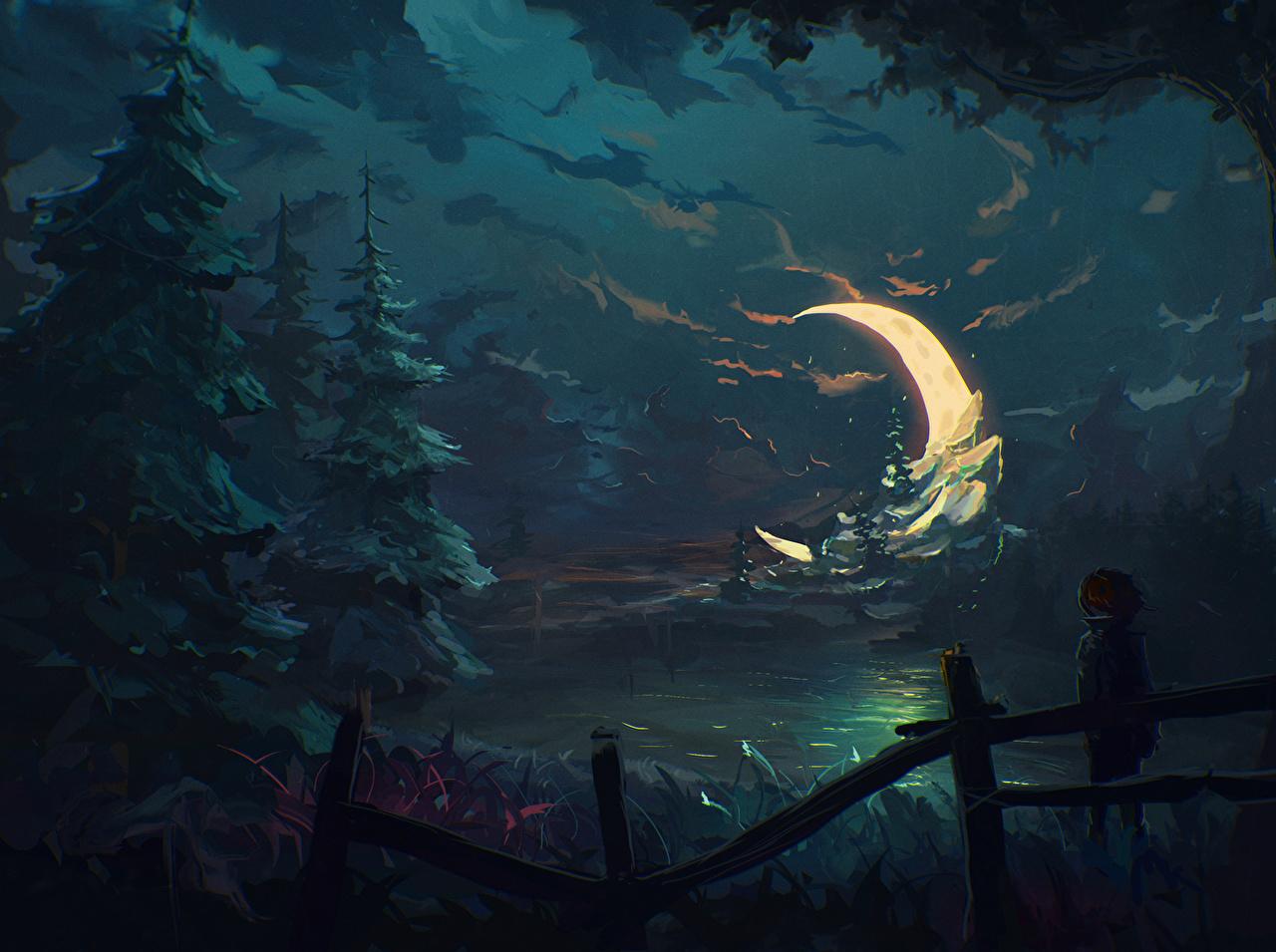 Moon Art Wallpapers