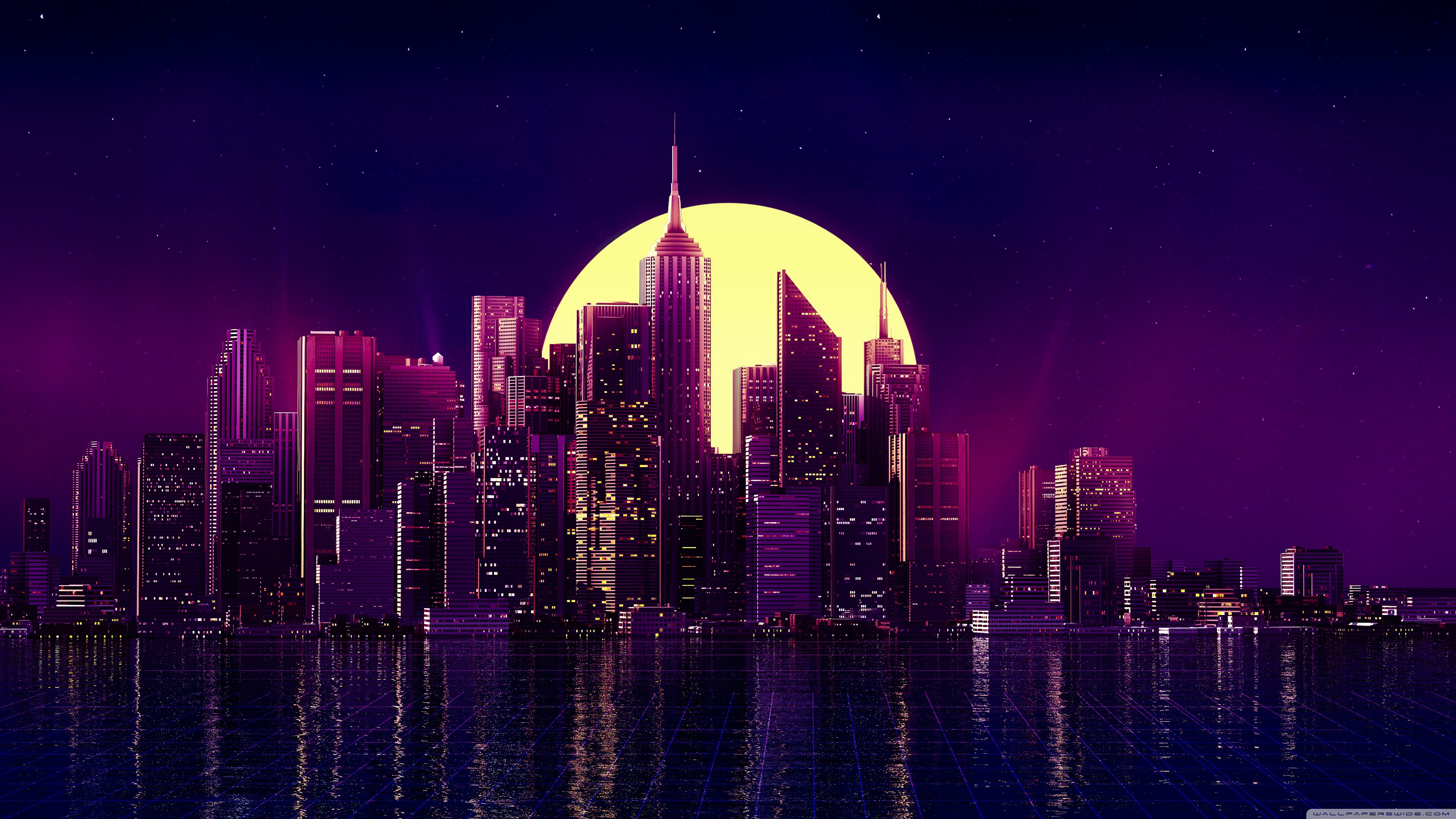 Moon City Wallpapers