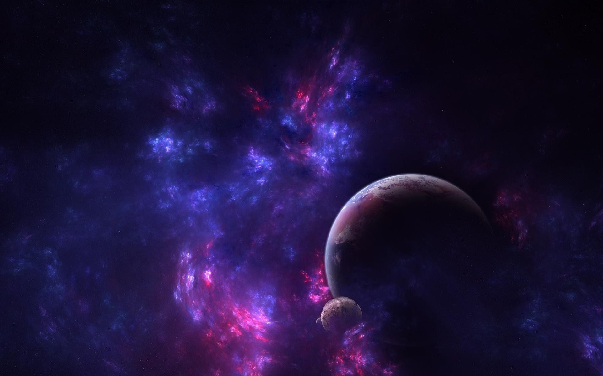 Moon Galaxy Wallpapers