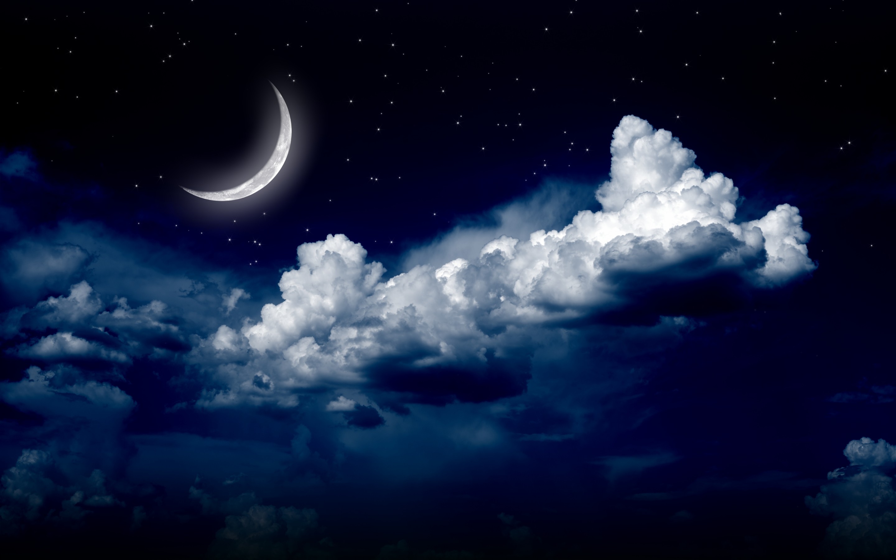 Moon Night Hd Landscape Wallpapers