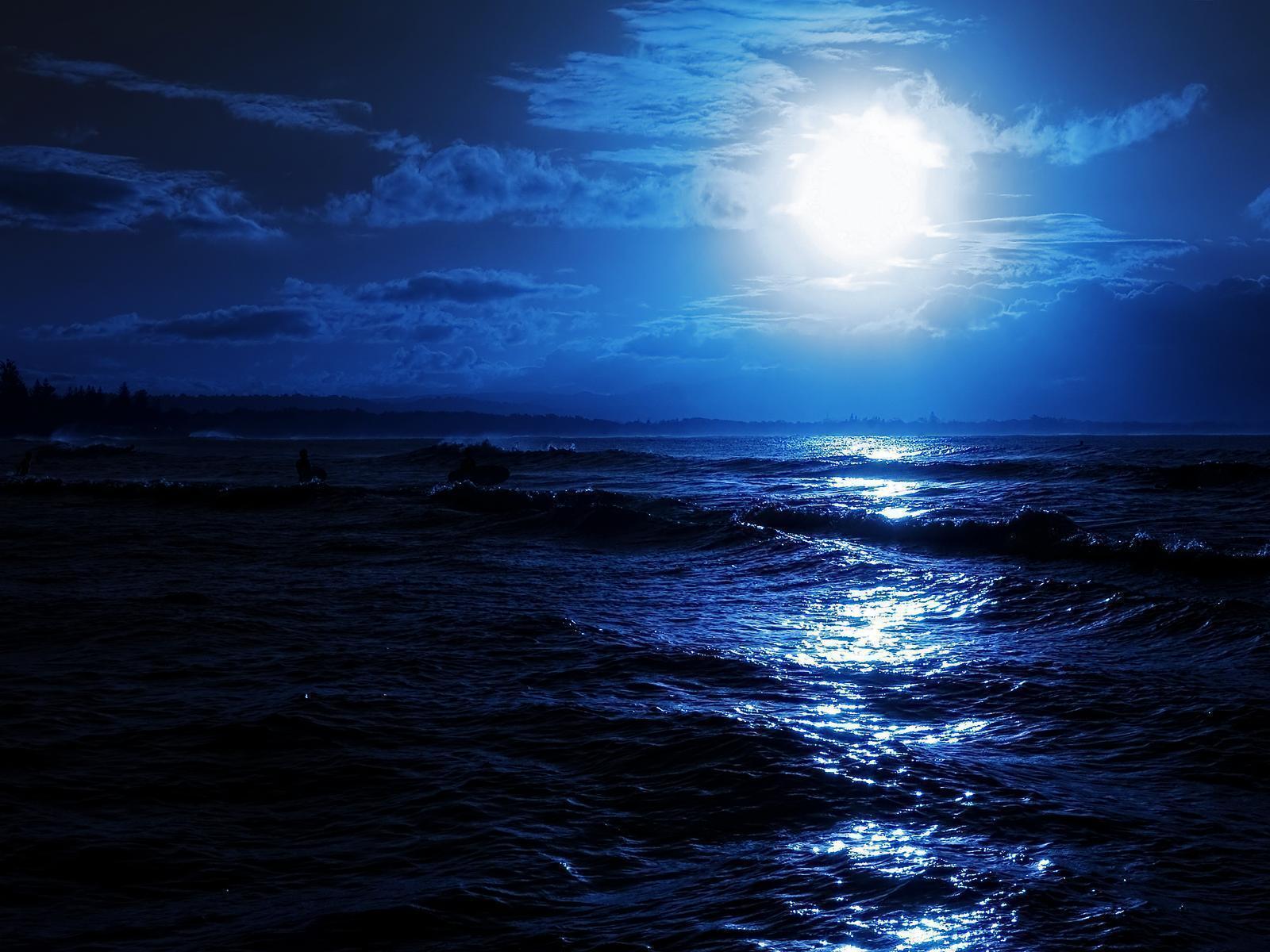 Moonlight Beach Wallpapers