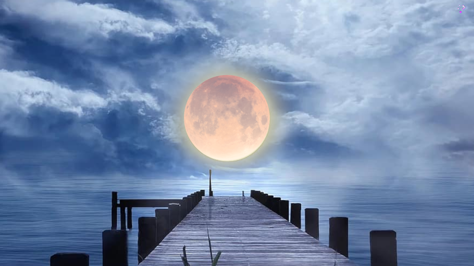 Moonlight Dock Wallpapers