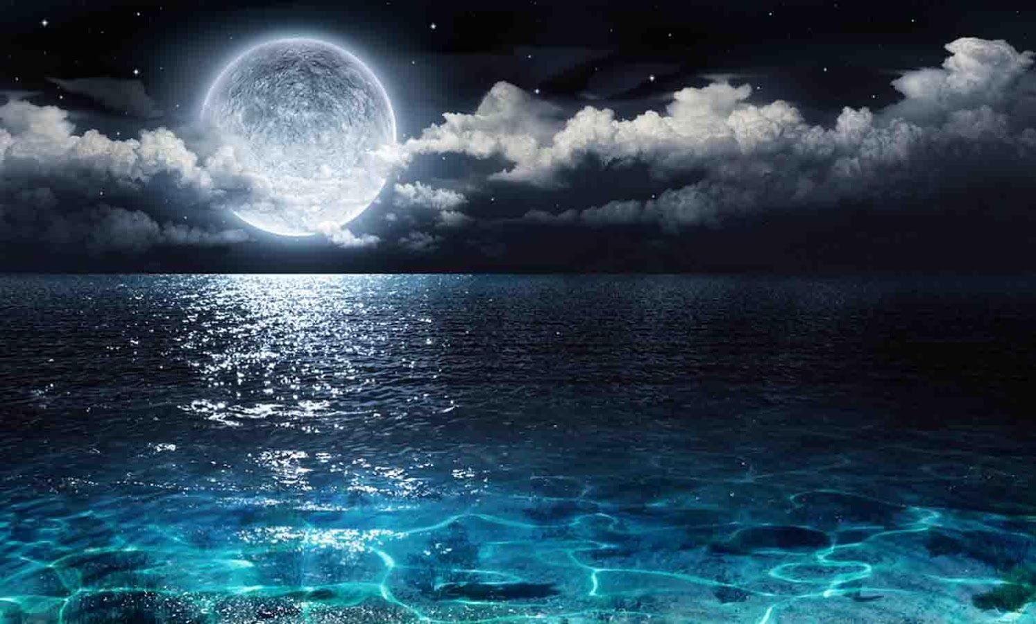 Moonlight Landscape Wallpapers