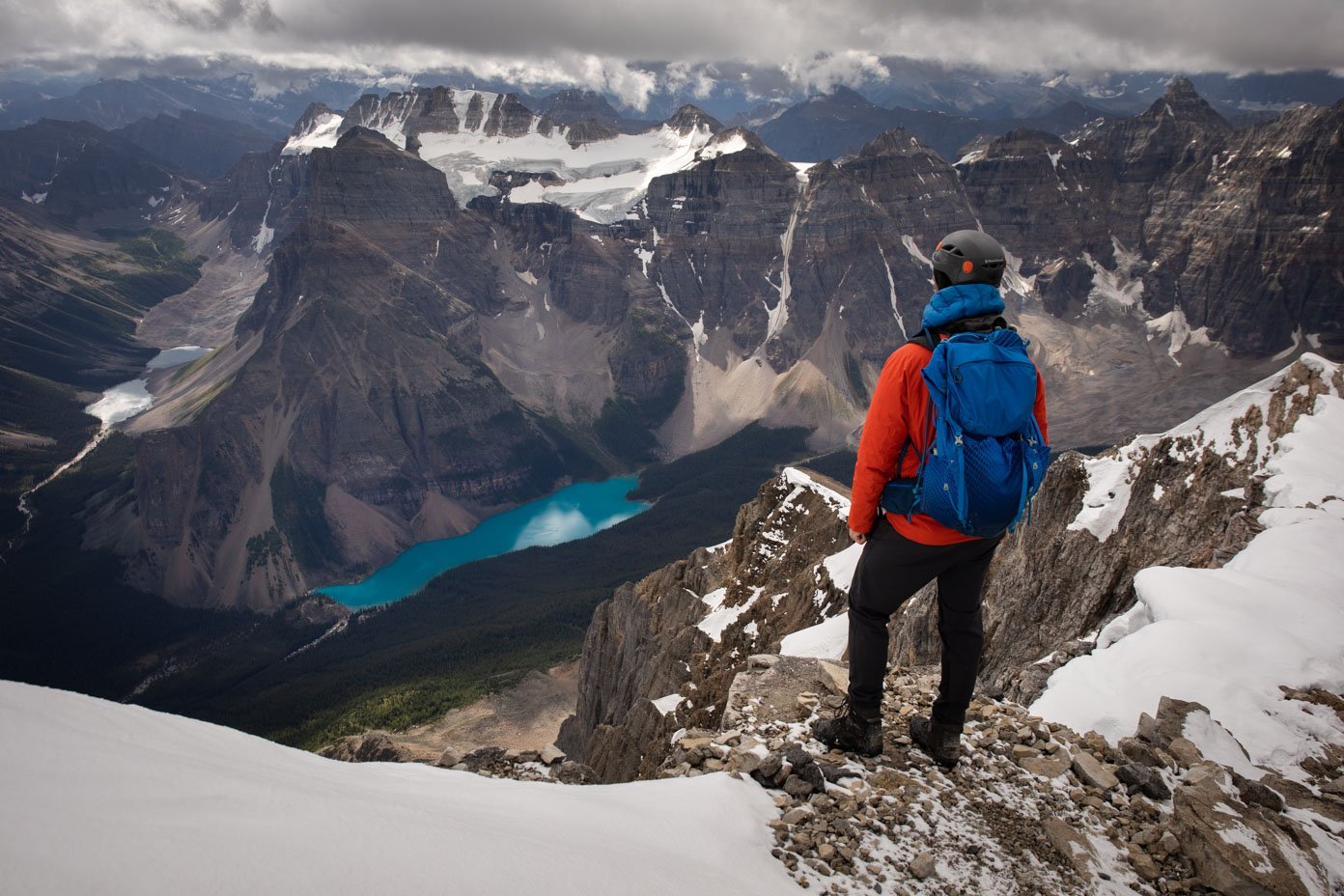 Moraine Lake South Channel Wallpapers