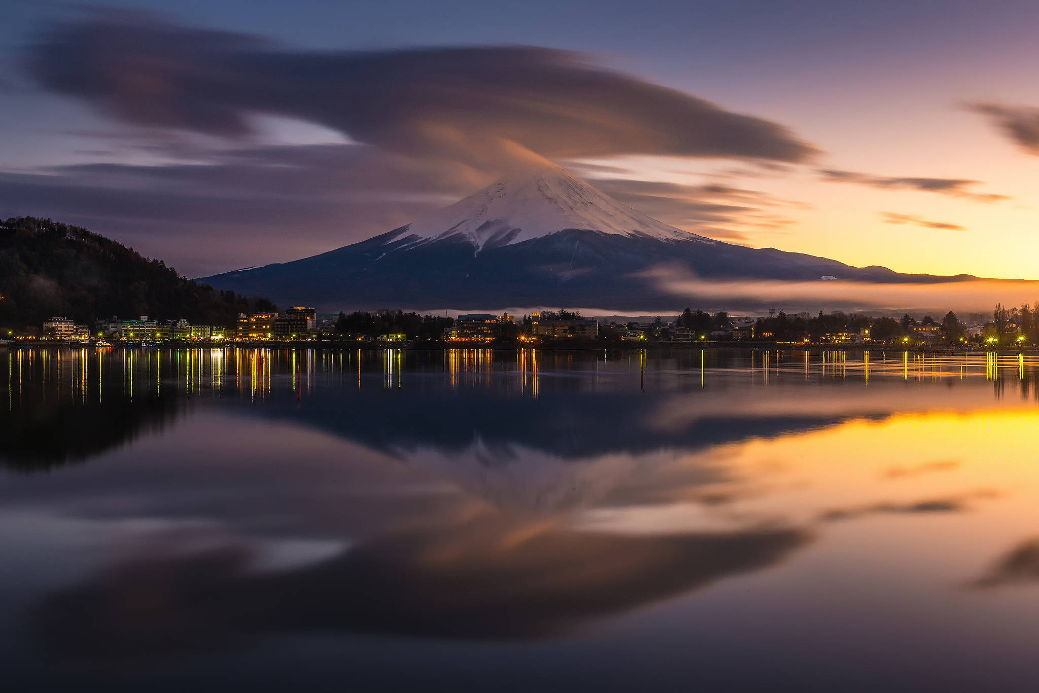 Mount Fuji Reflection Wallpapers