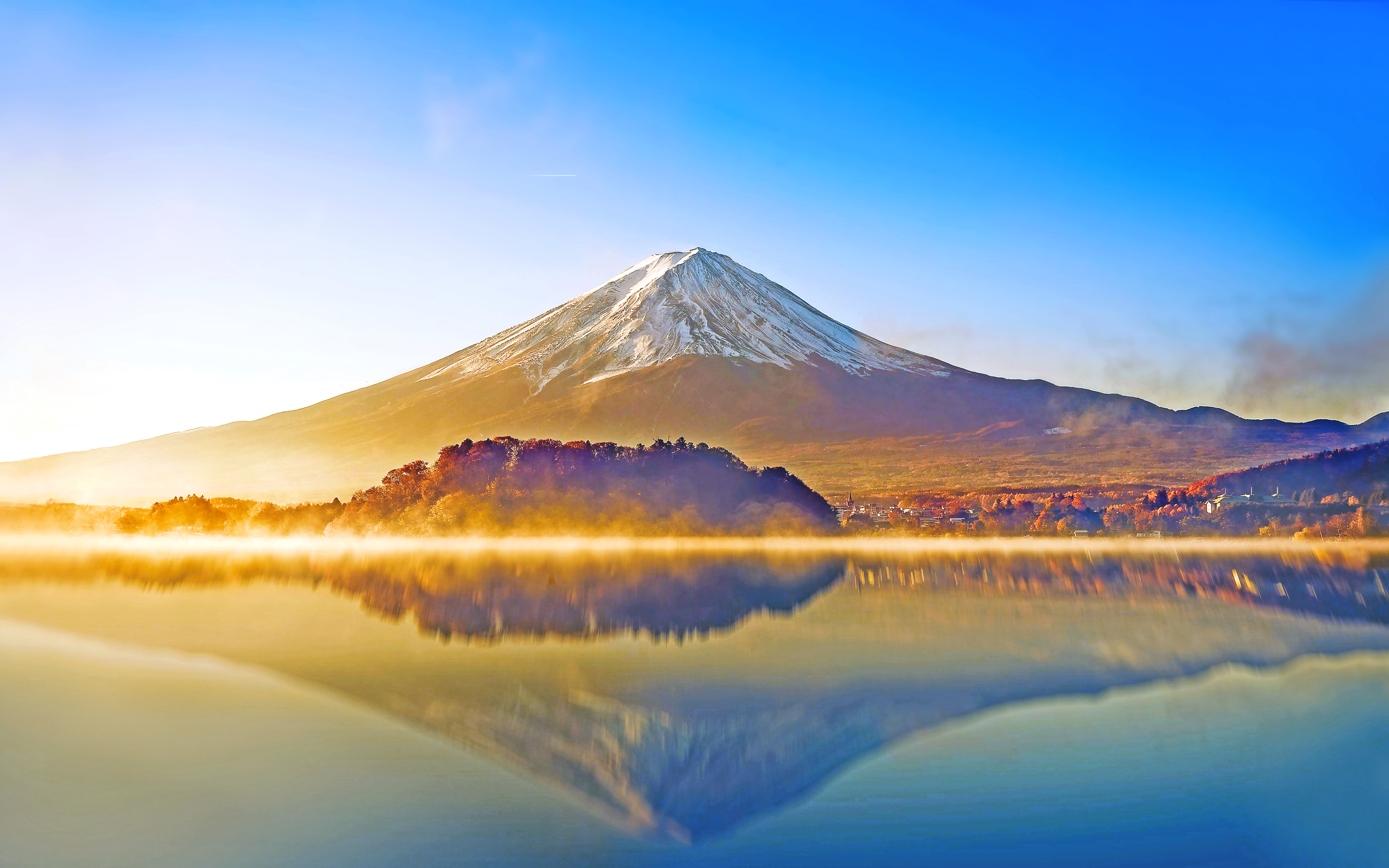 Mount Fuji Reflection Wallpapers