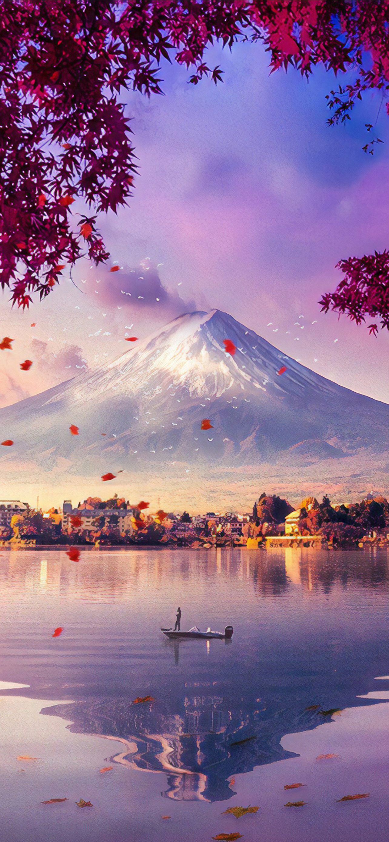 Mount Fuji Reflection Wallpapers