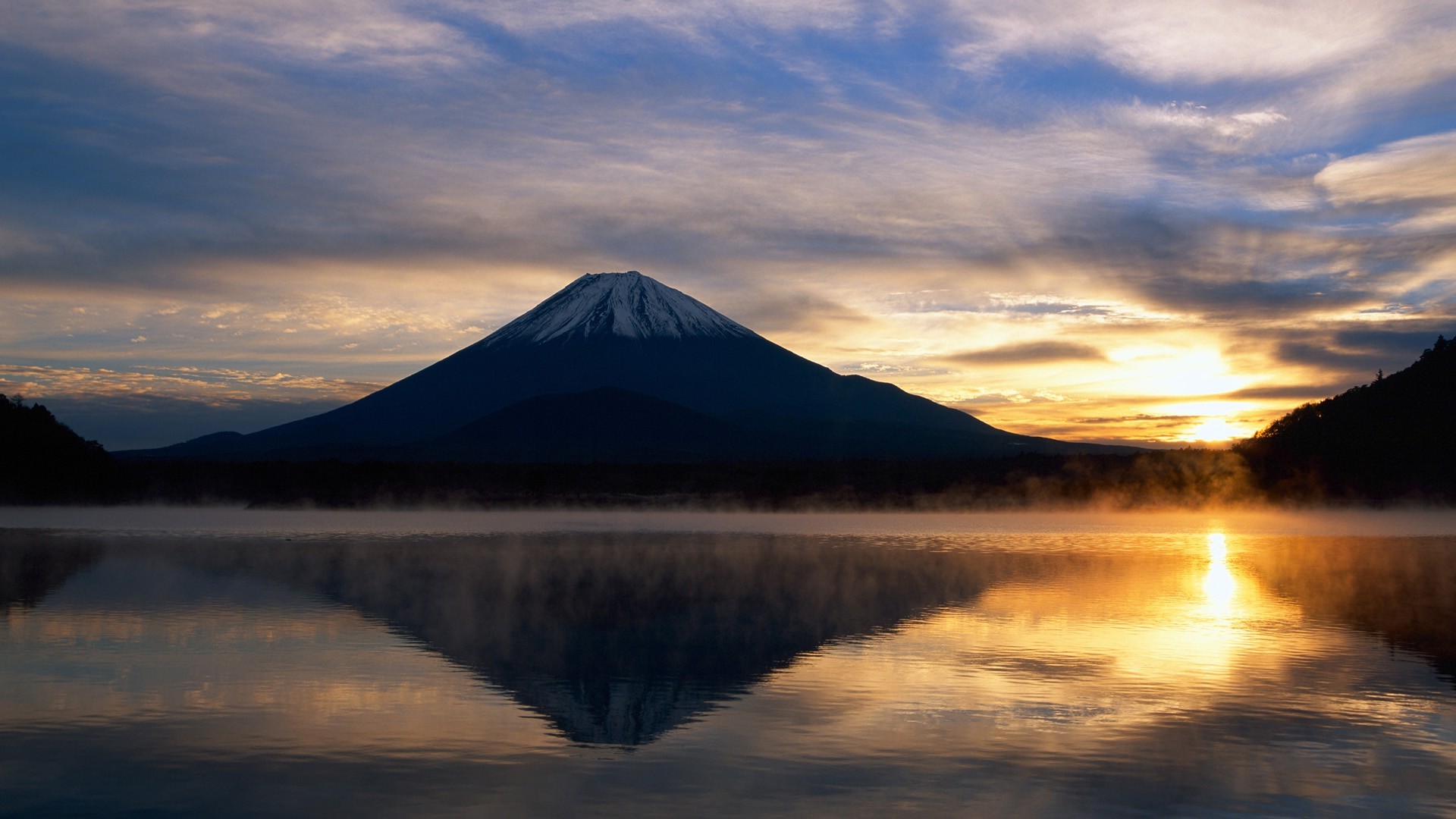 Mount Fuji Reflection Wallpapers