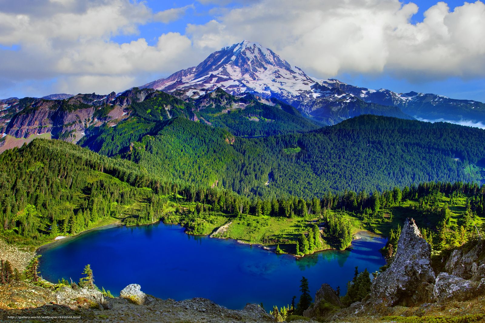 Mount Rainier National Park Wallpapers