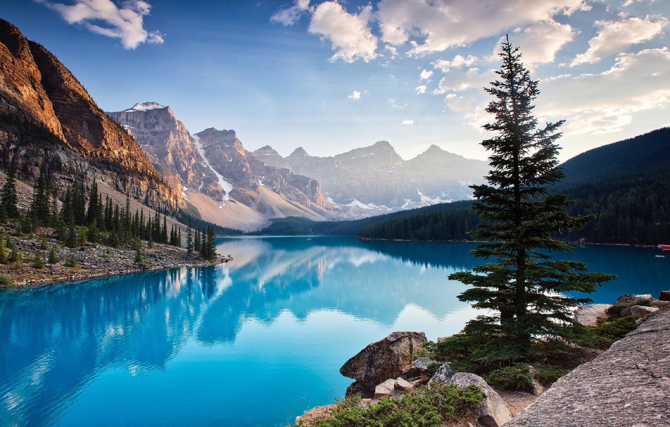 Mountain Lake Landscape Wallpapers