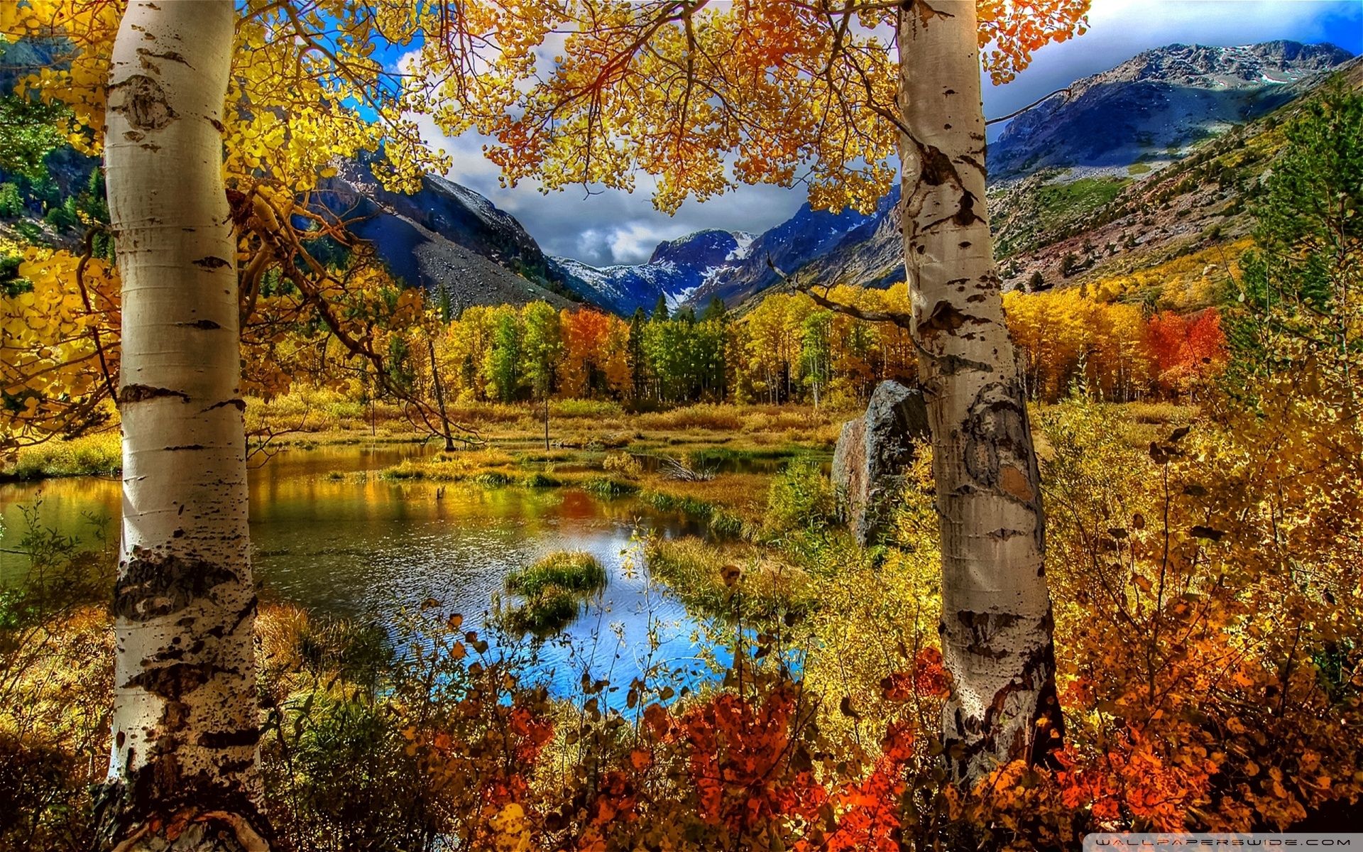 Mountain Landscape Autumn Wallpapers