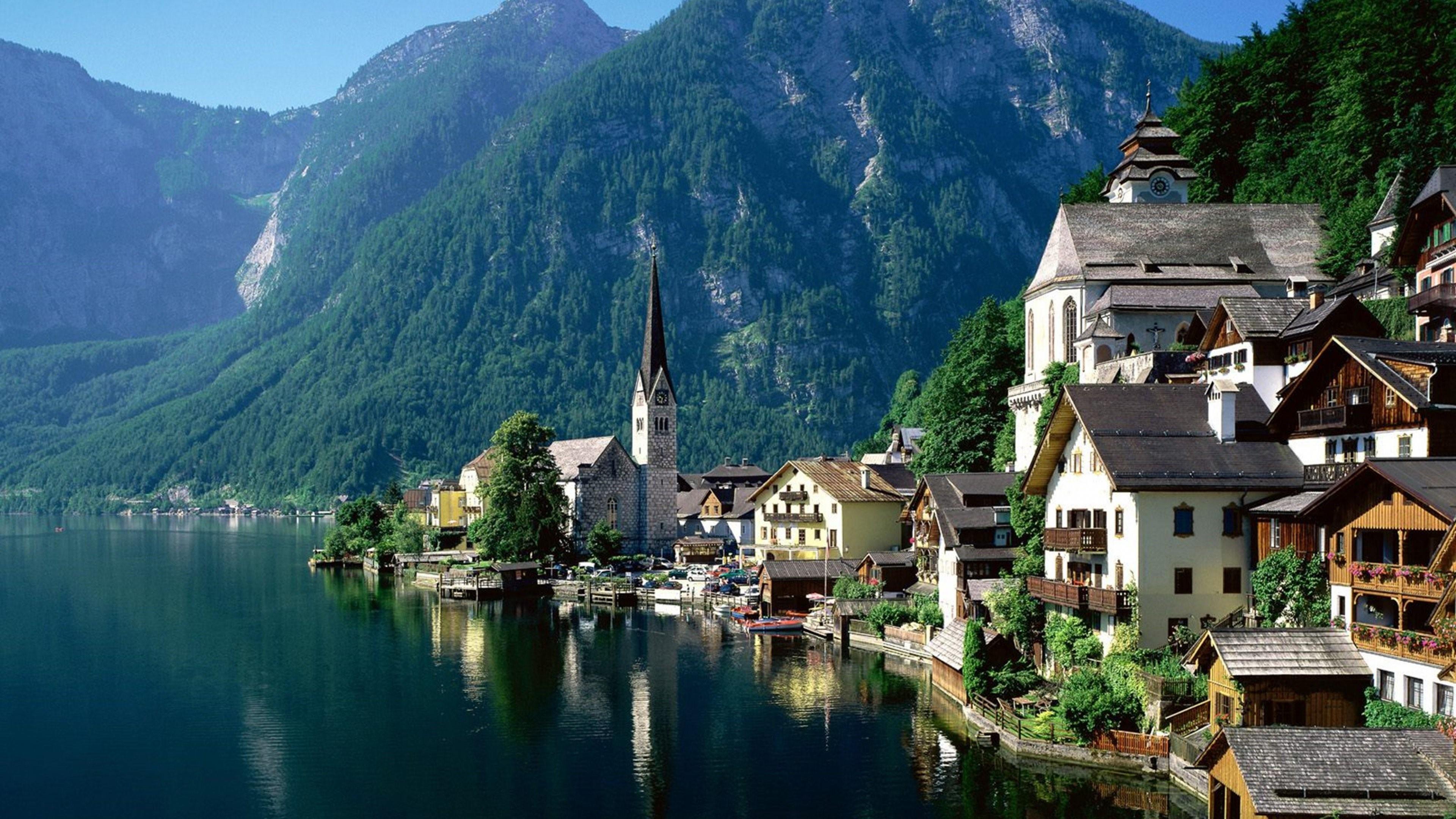 Mountain Village Wallpapers