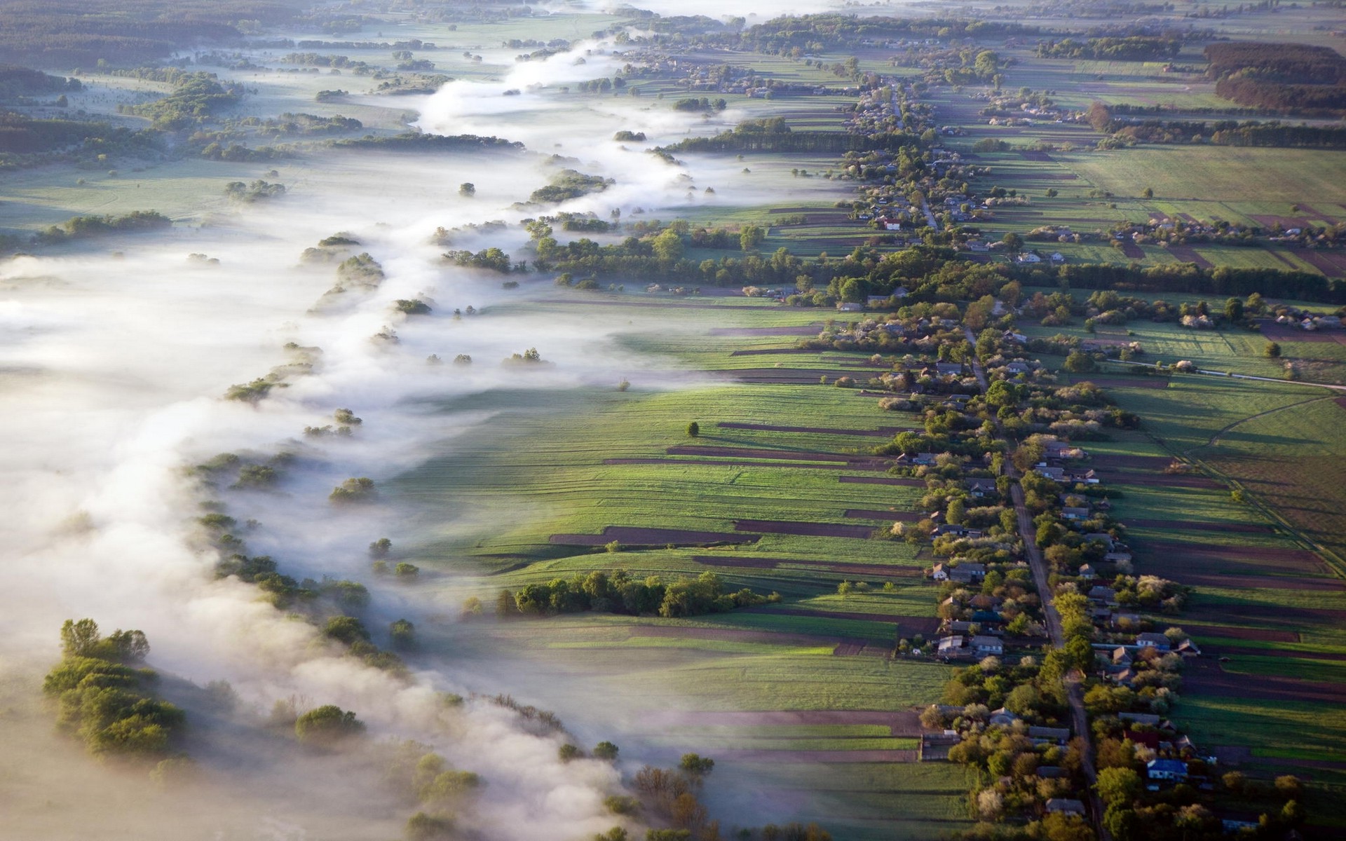 Nature Aerial View Wallpapers