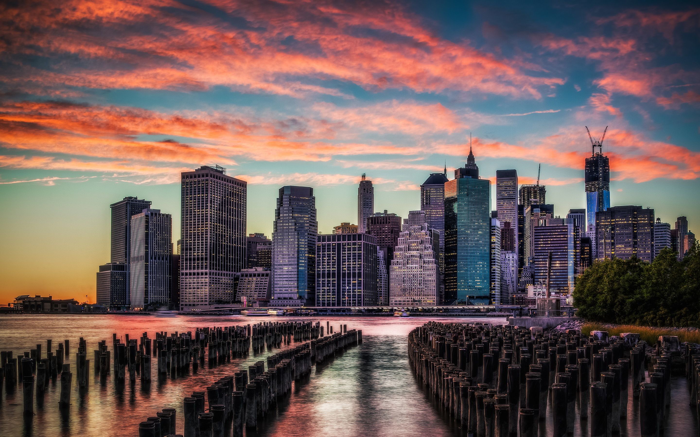 New York Sunset Wallpapers