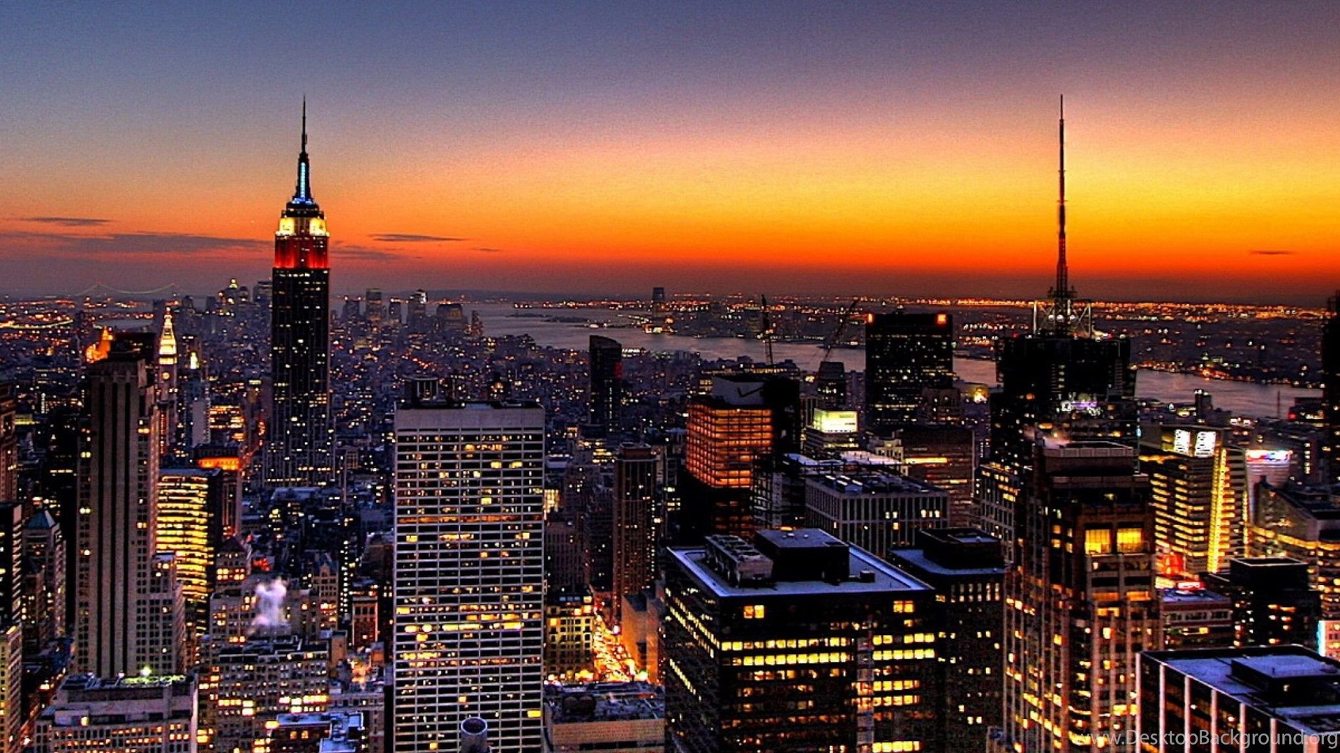 New York Sunset Wallpapers