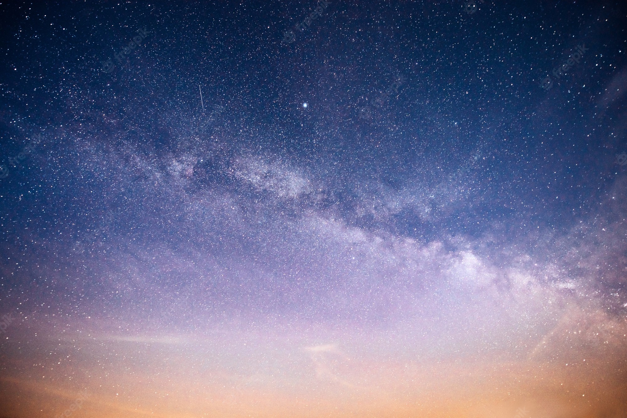 Ocean Pier Under Milky Way Sky Wallpapers