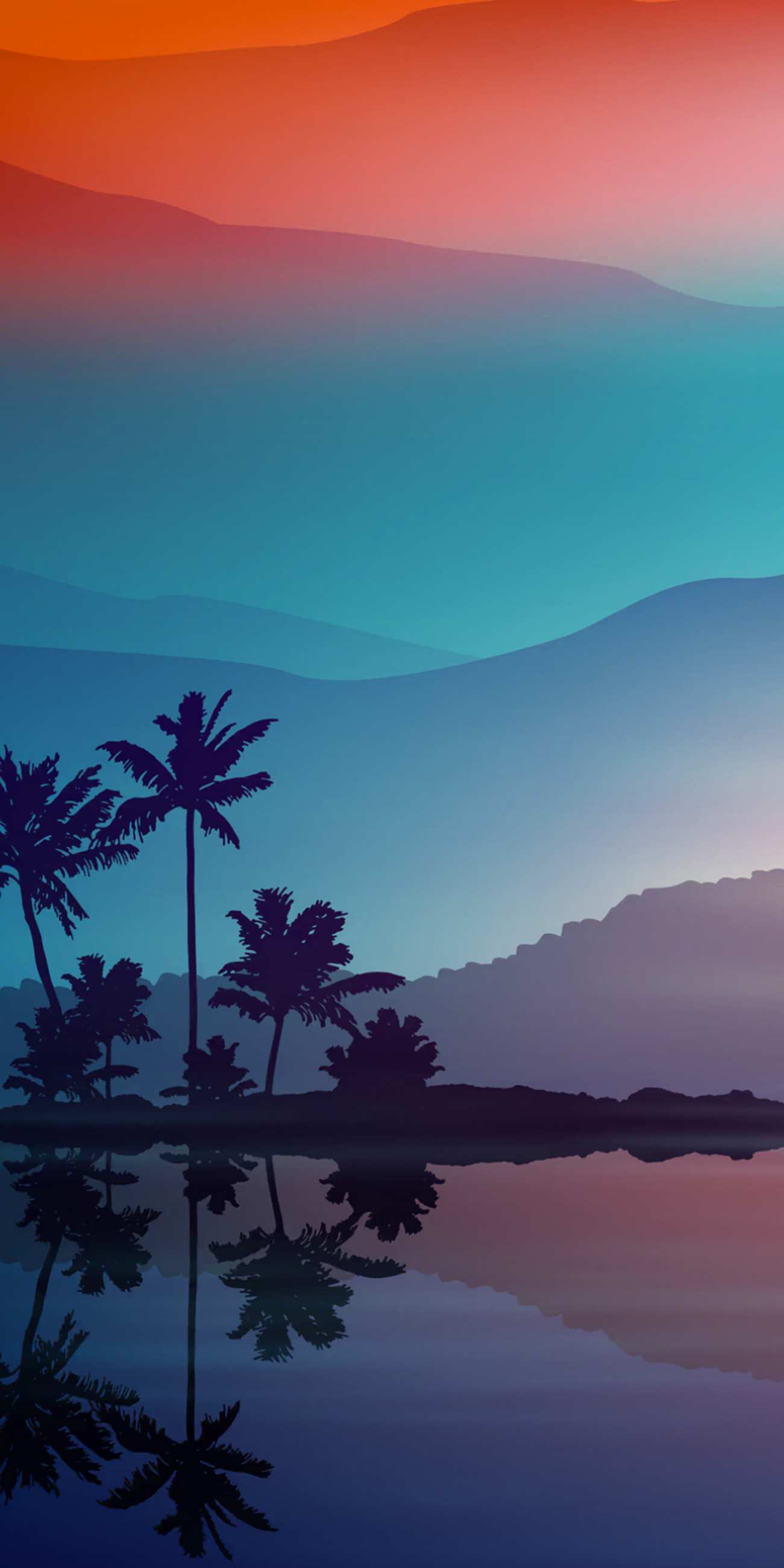 Palm Tree Sunset Iphone Wallpapers