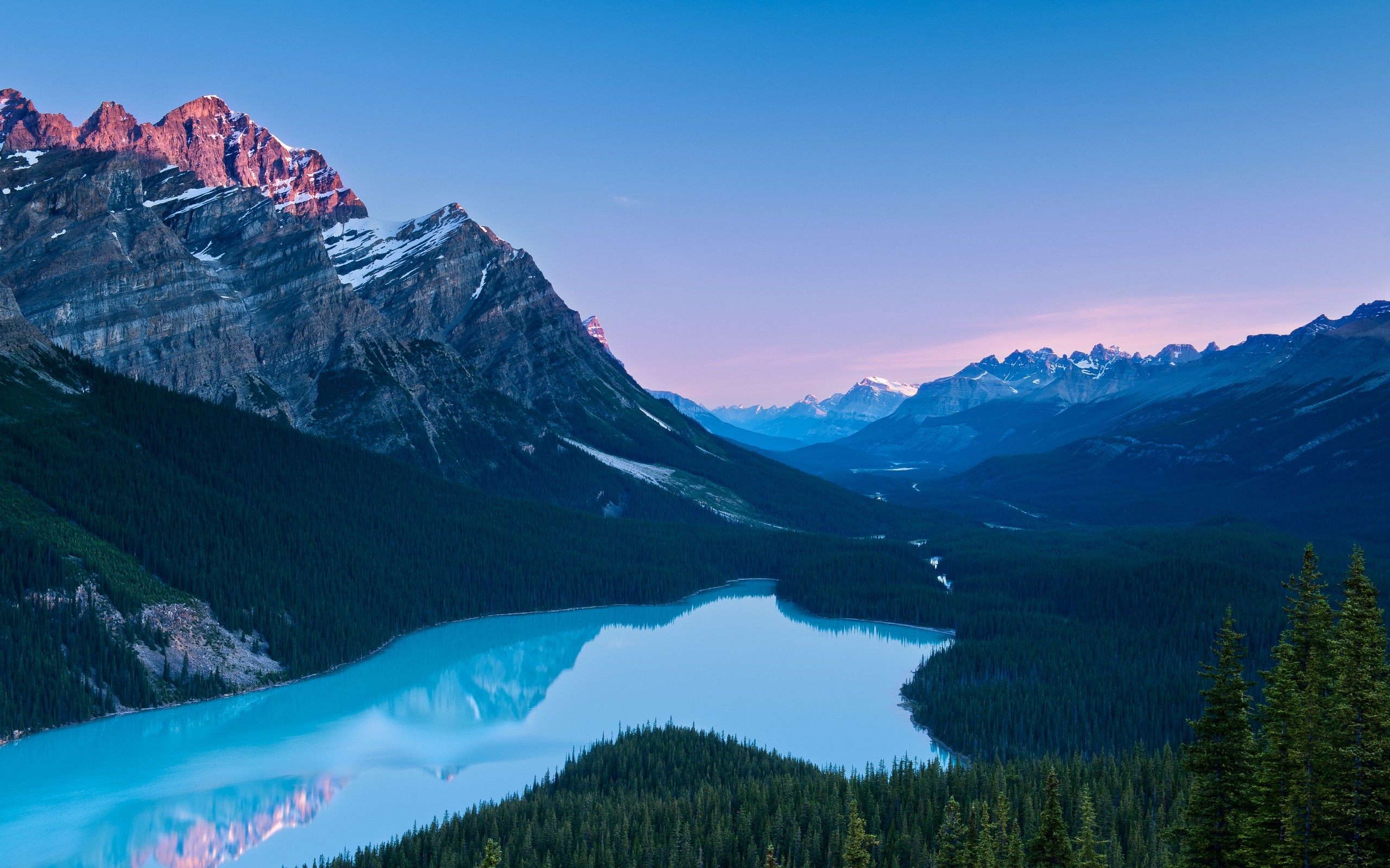 Peyto Lake Canada Mountains Wallpapers