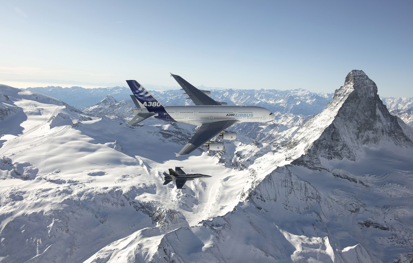 Plane Mountains Wallpapers