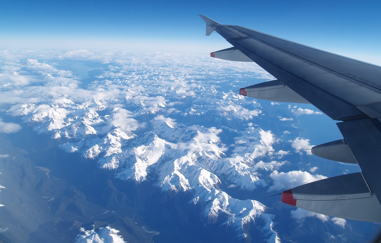 Plane Mountains Wallpapers