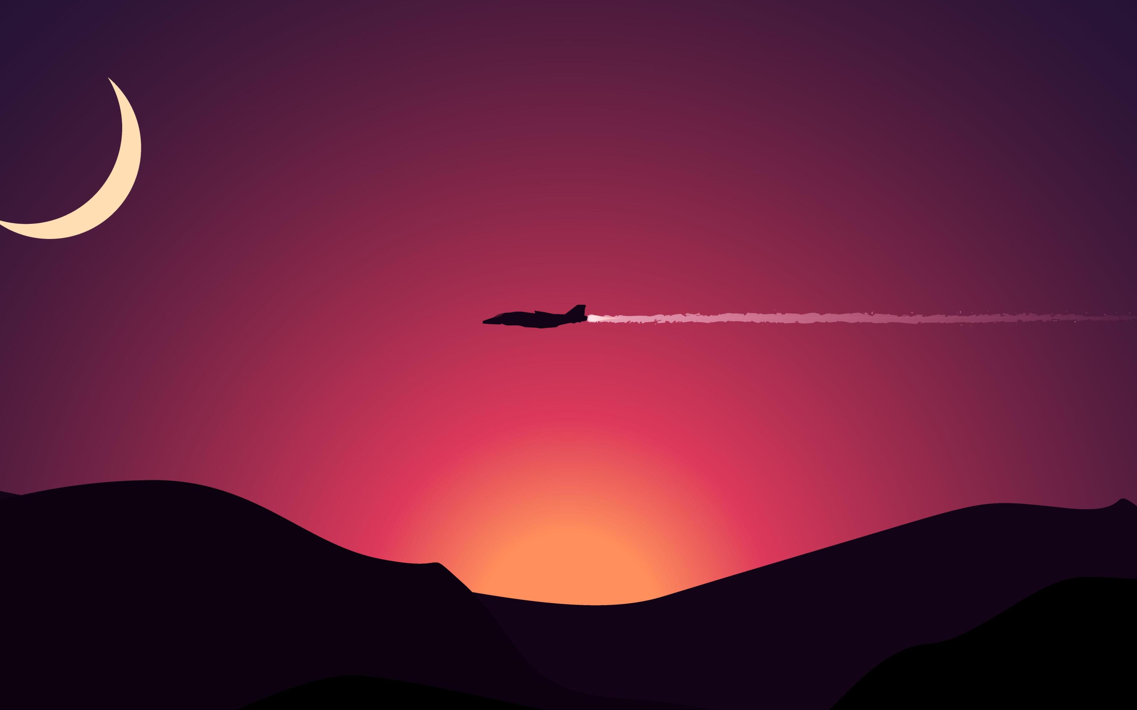 Plane Mountains Wallpapers