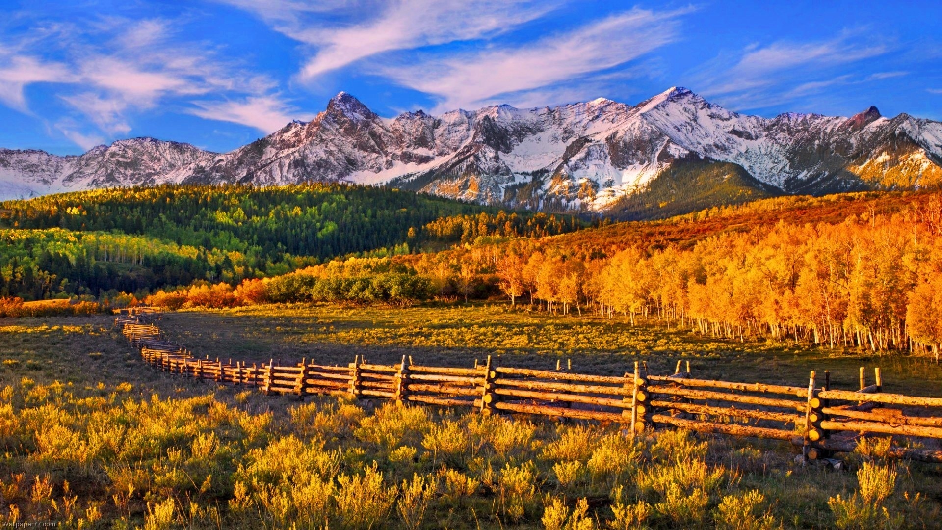 Ranch In Fall Wallpapers