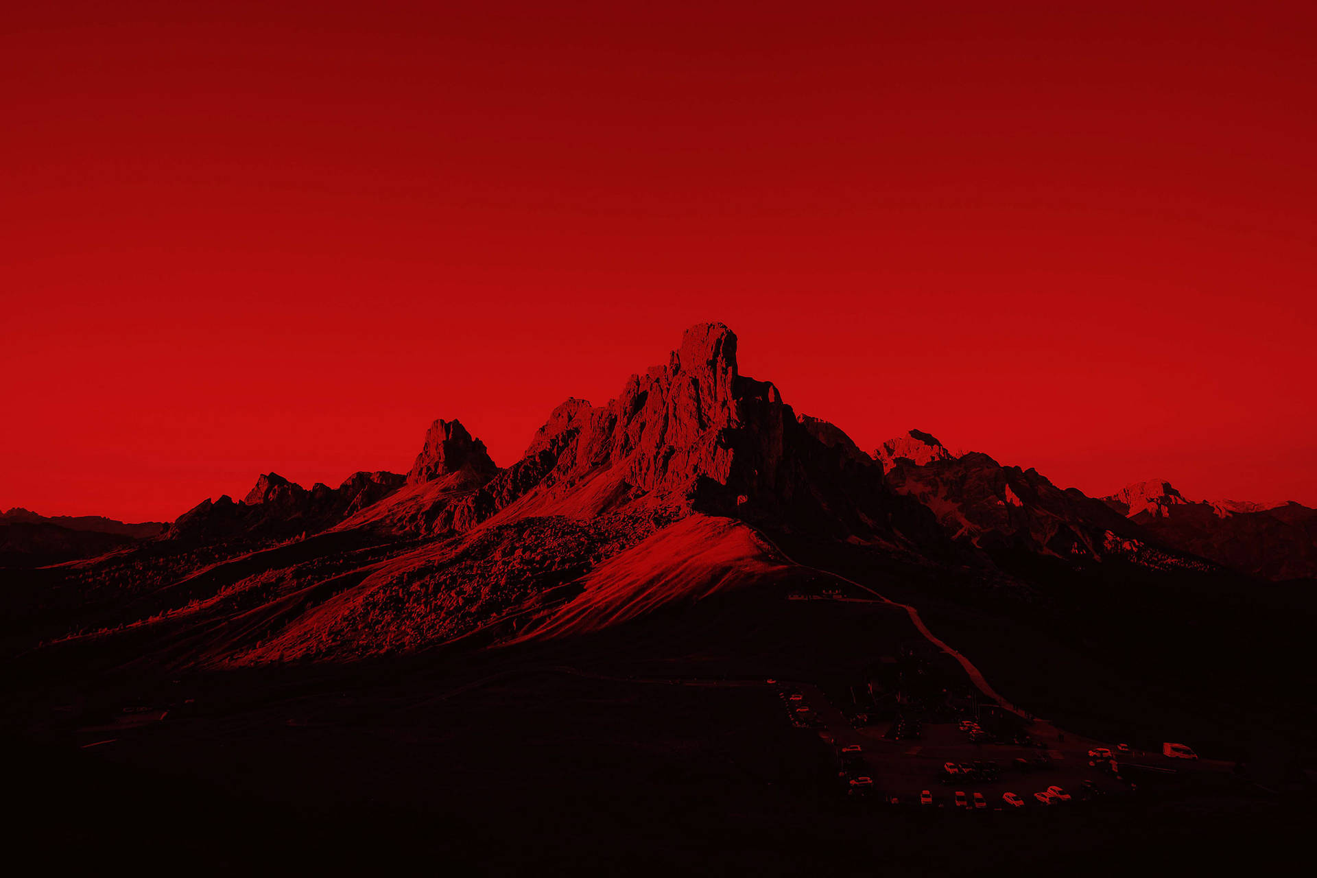 Red Mountains Wallpapers