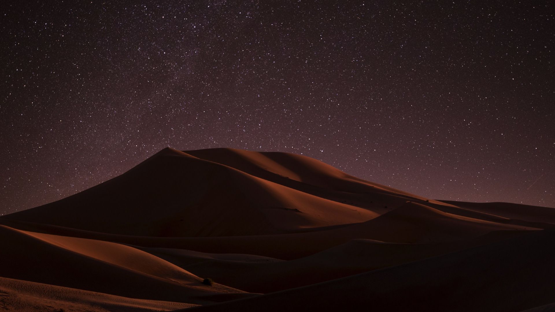 Sahara Desert In Scenery Night Wallpapers