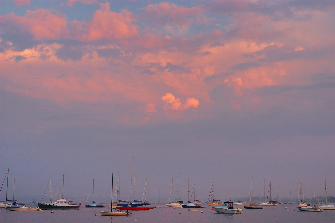 Sailboat Sunset Island In Ocean Wallpapers