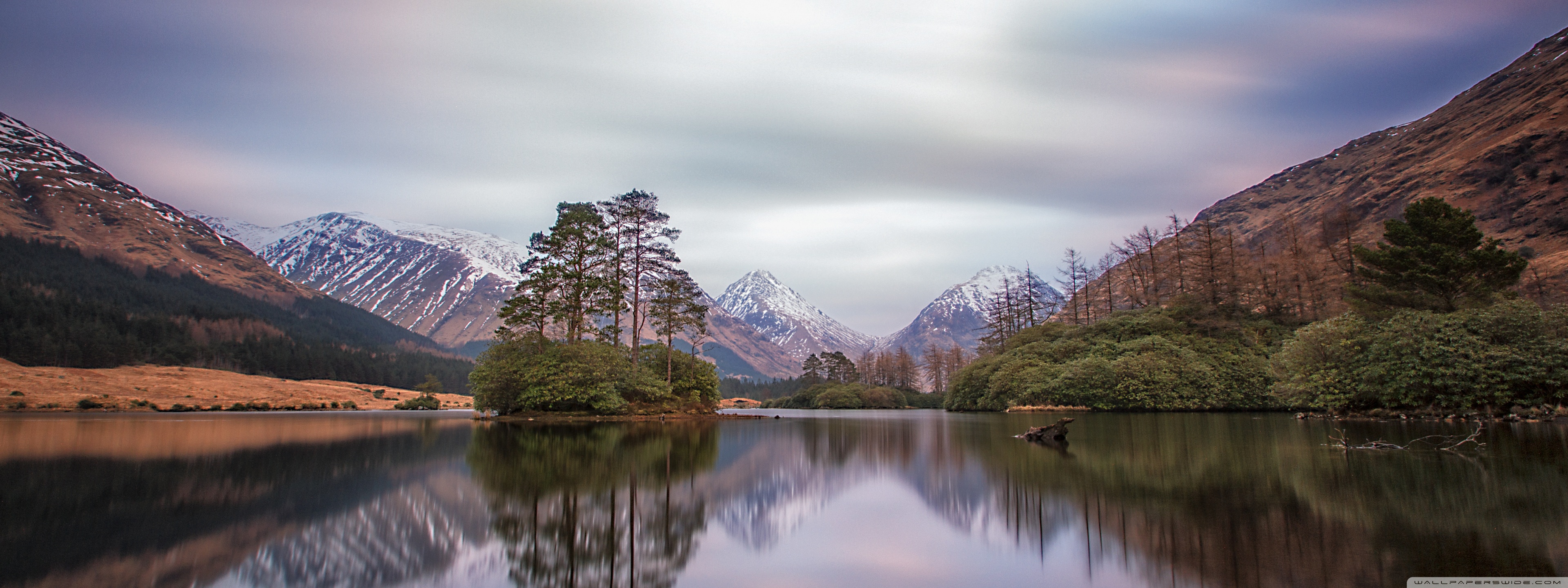 Scotland Beautiful Mountains Lake Wallpapers