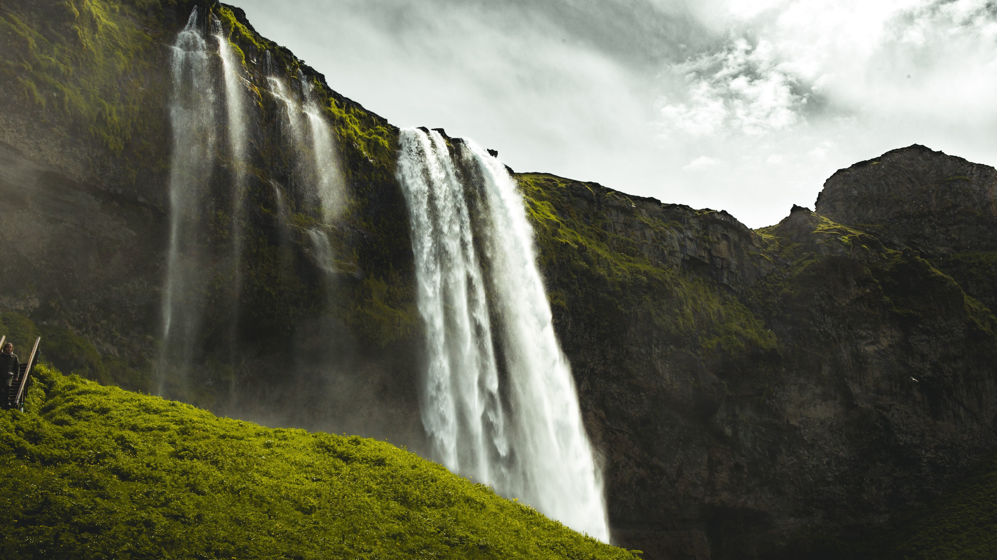 Seljalandsfoss 4K Waterfall Wallpapers