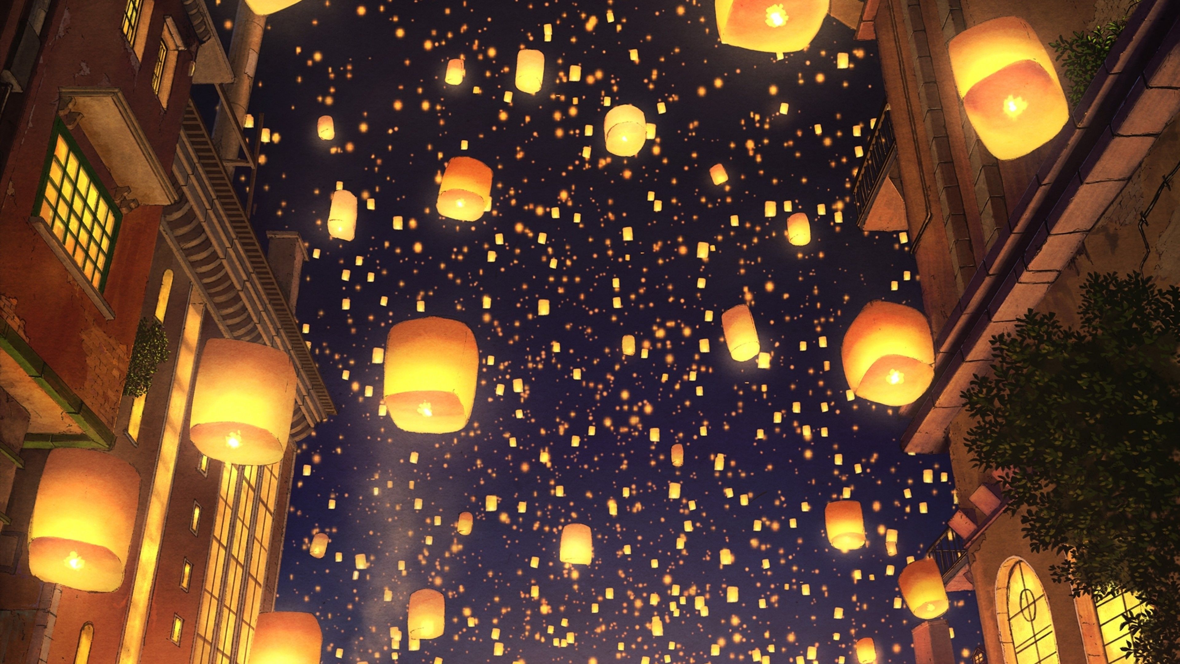 Sky Lanterns Wallpapers