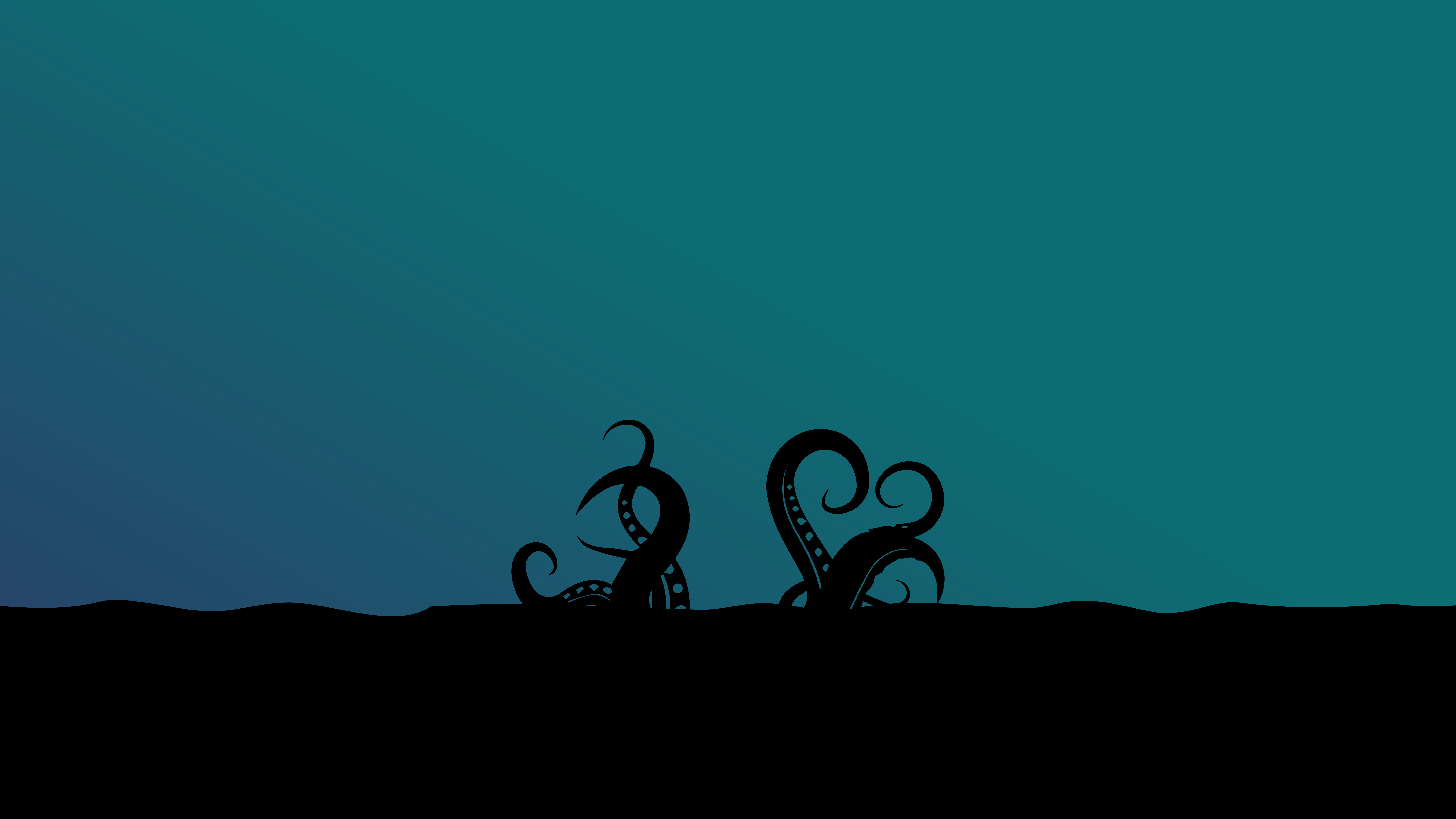 Soft Waving Tentacles Wallpapers