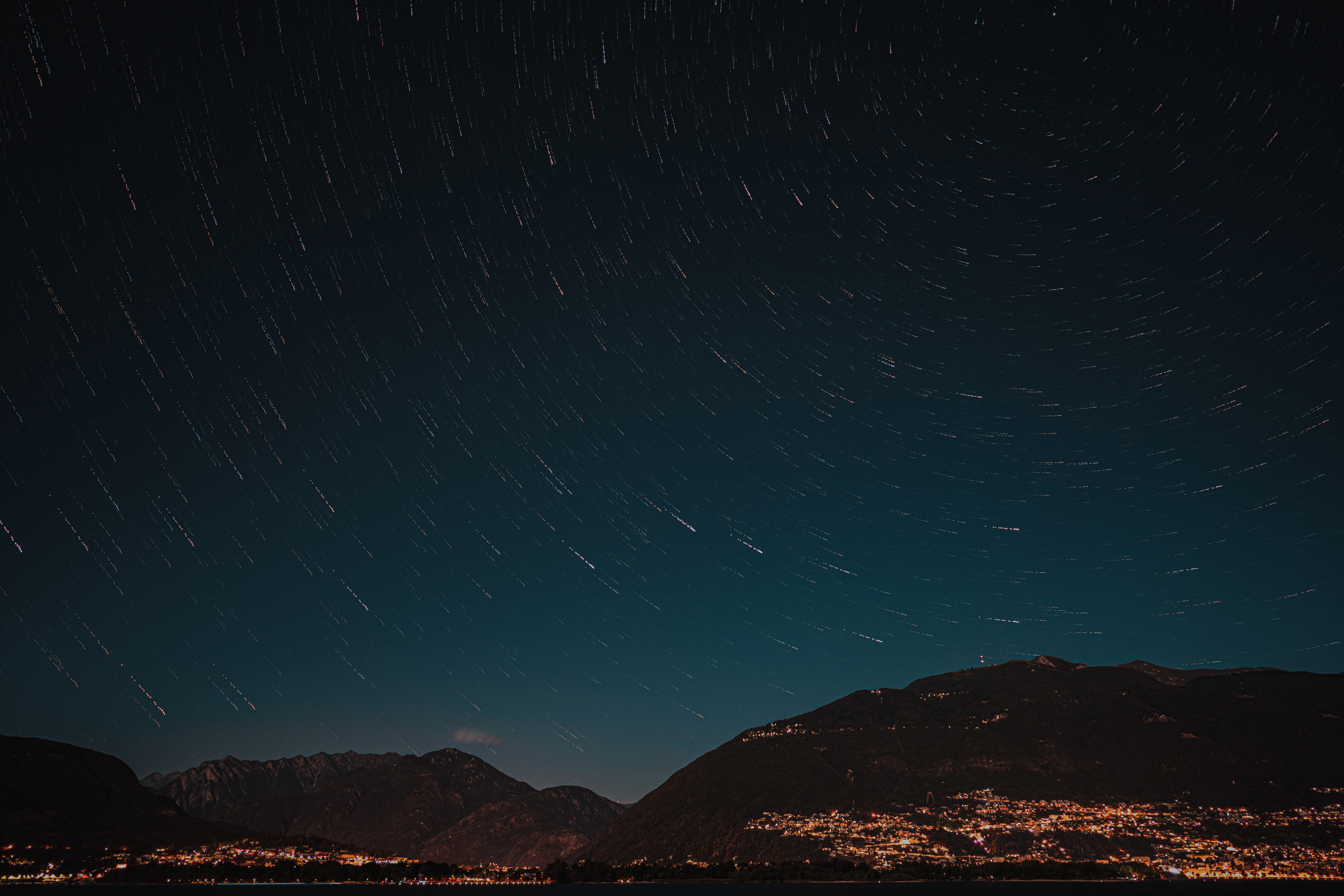 Star Trail In The Night Sky Wallpapers