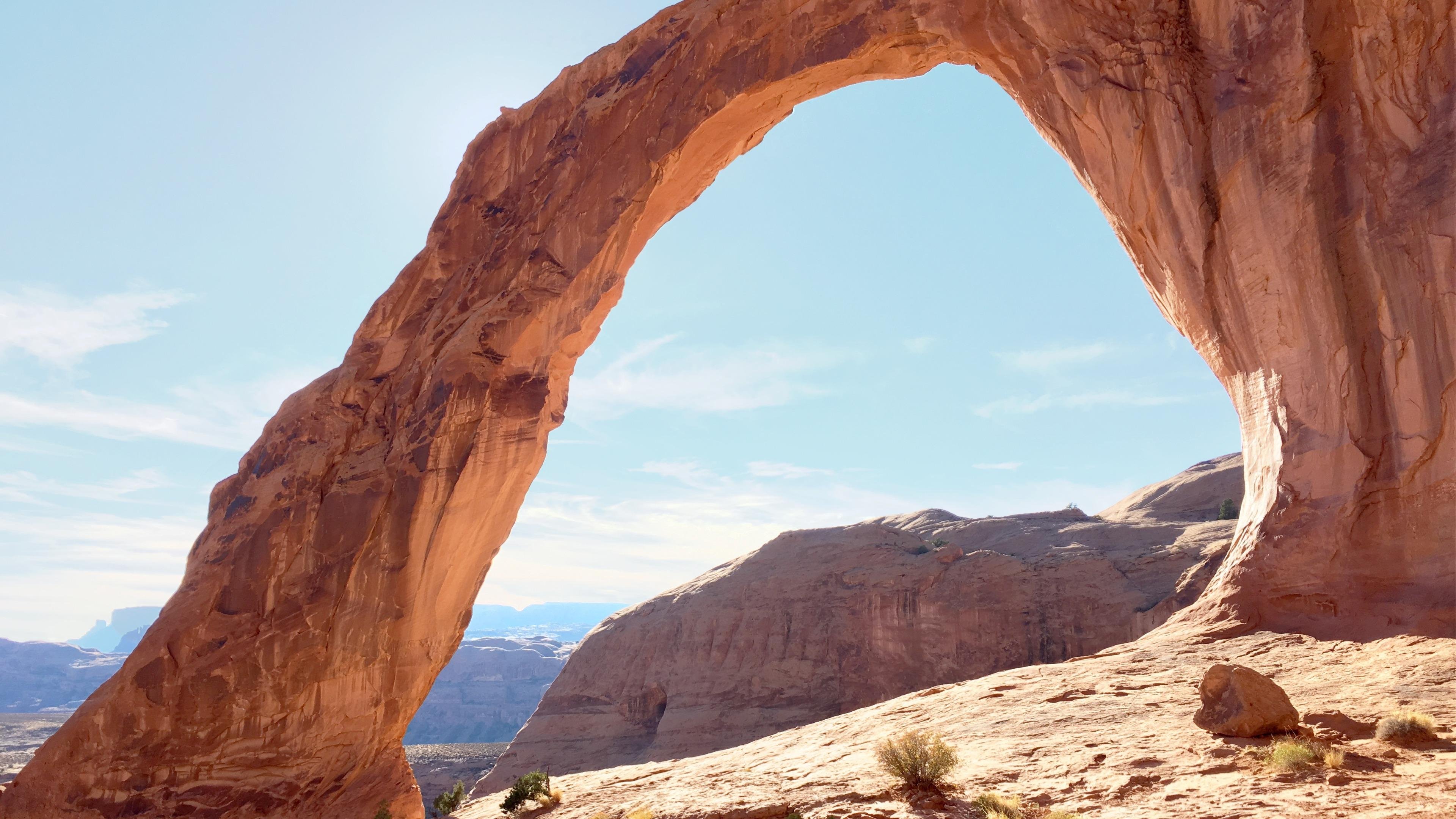 Sunny Day In Desert 4K Wallpapers