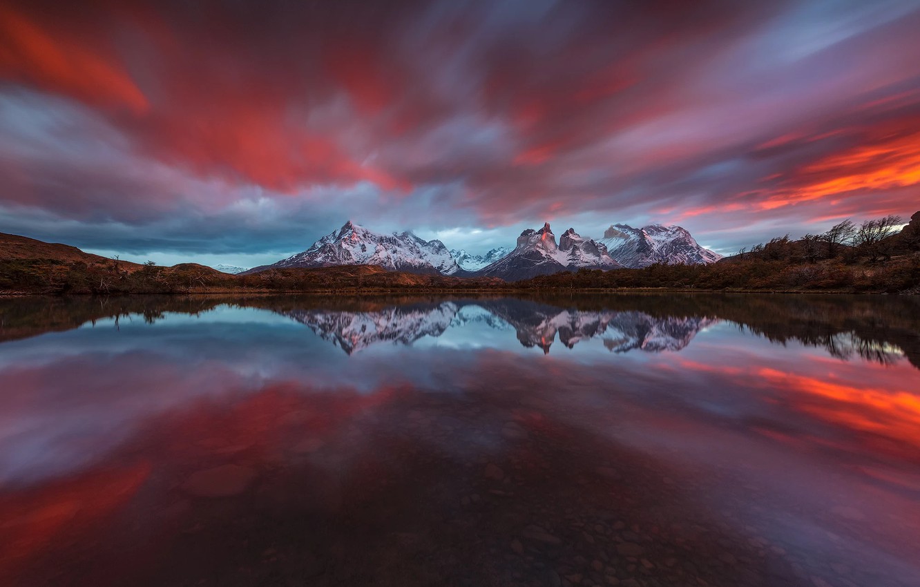 Sunrise Reflection On Lake Wallpapers