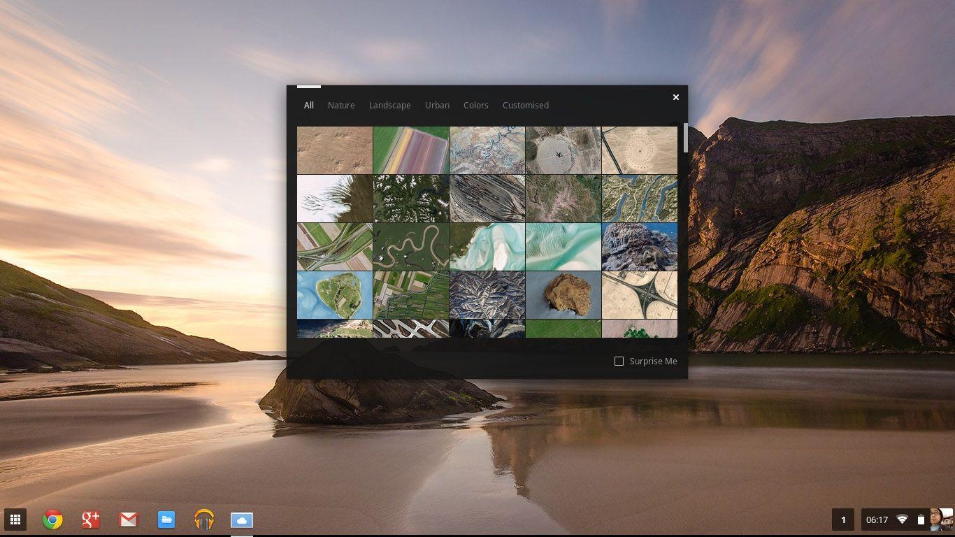 Sunset Chrome Os Stock Wallpapers