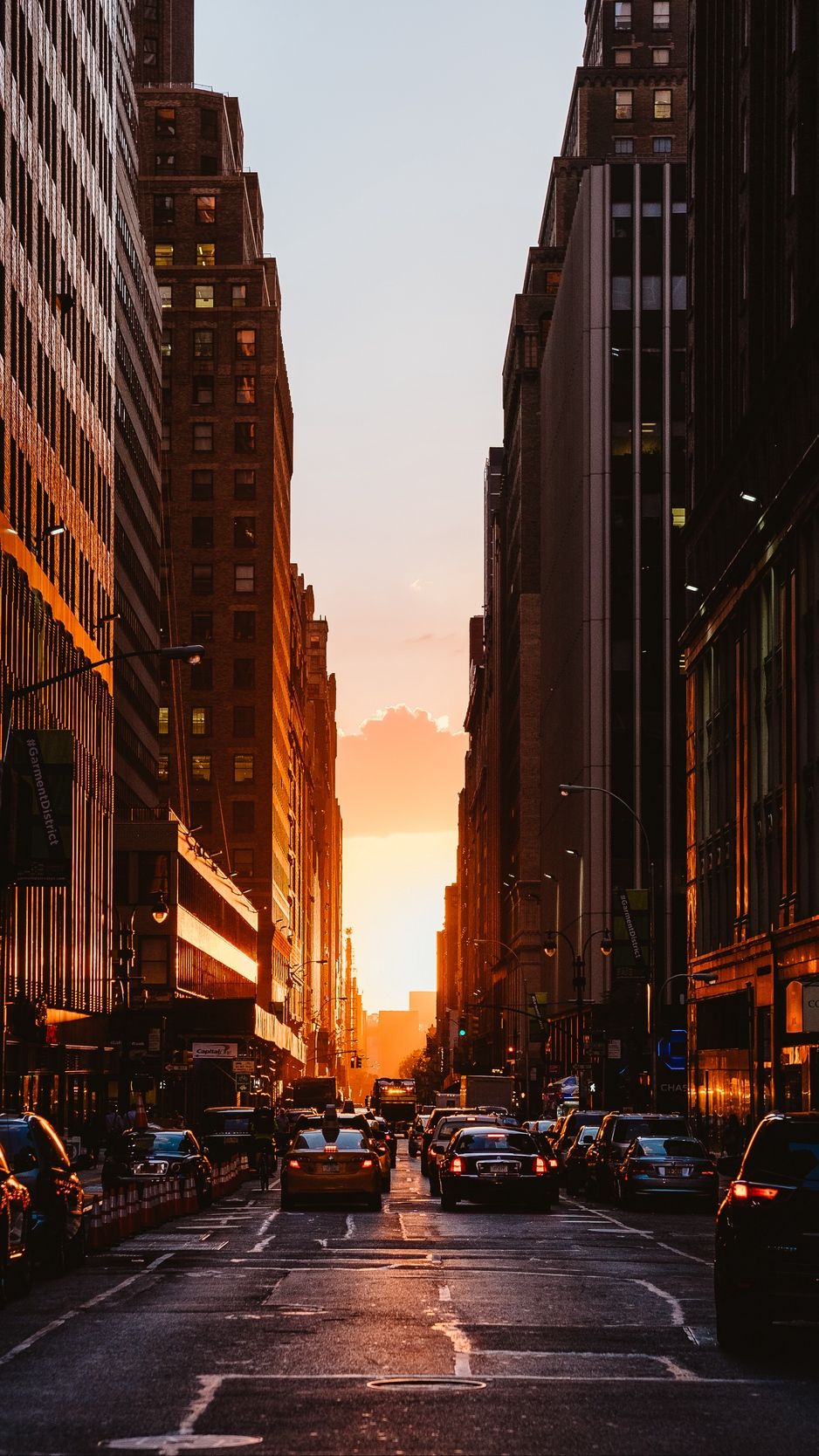 Sunset In Manhattan Wallpapers