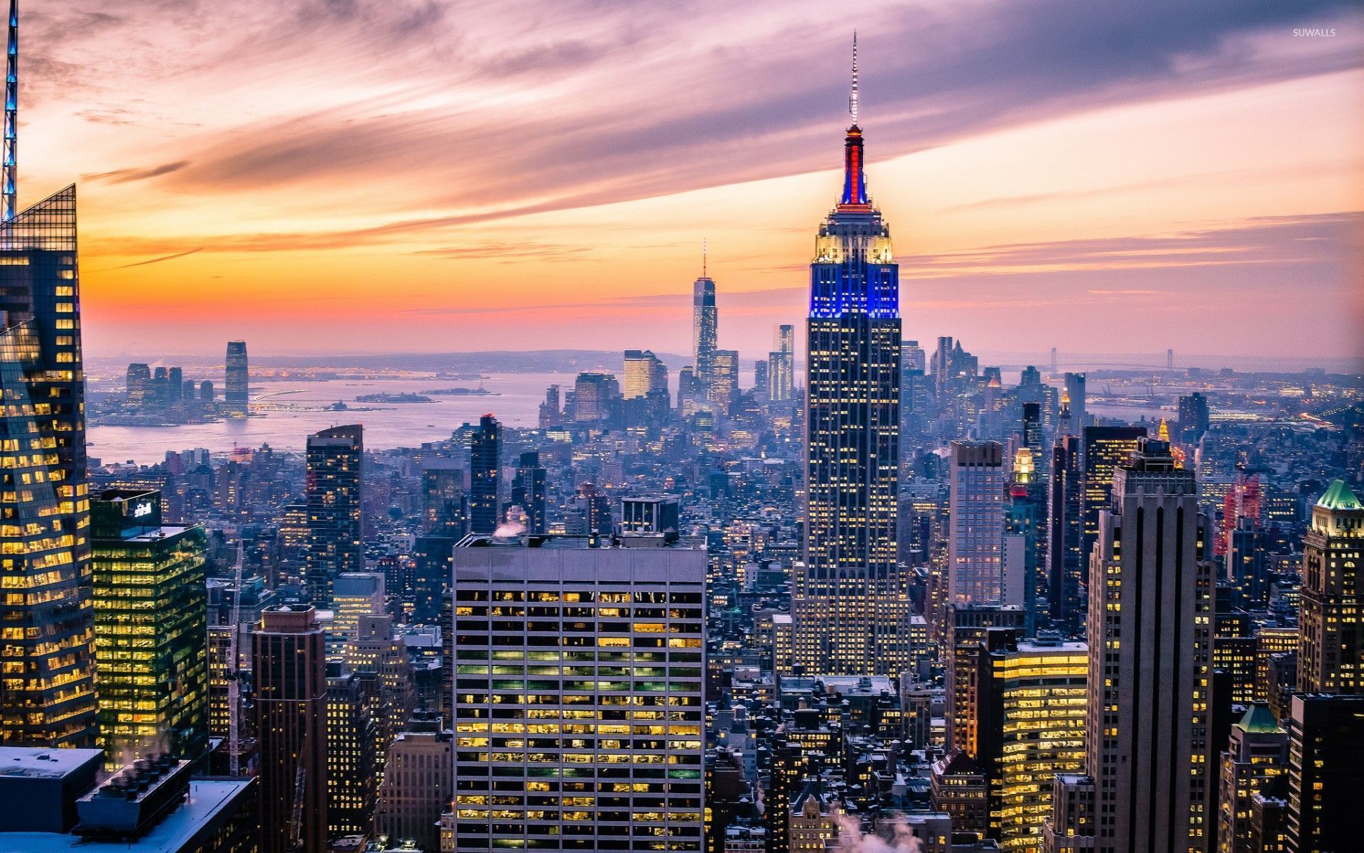 Sunset In Manhattan Wallpapers