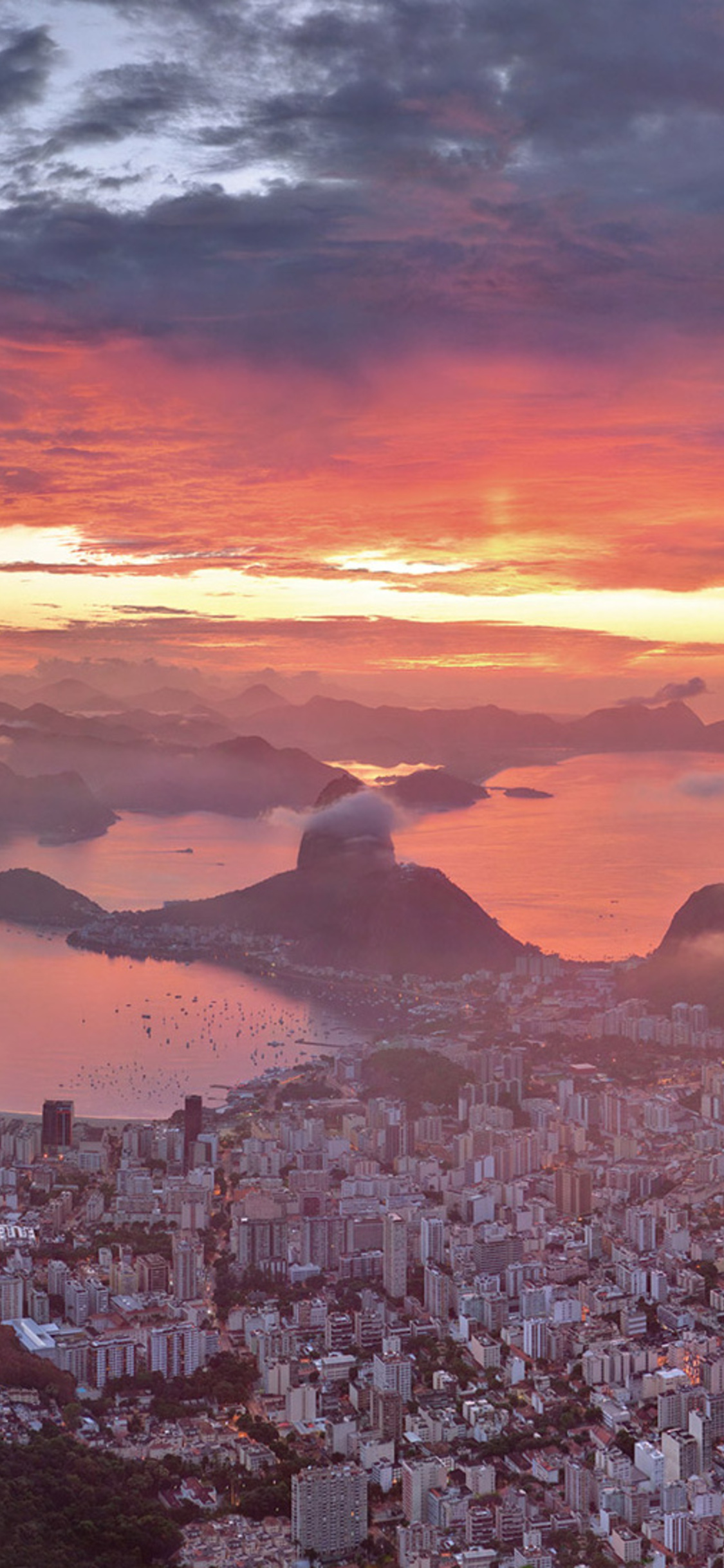 Sunset In Rio De Janeiro 5K Wallpapers